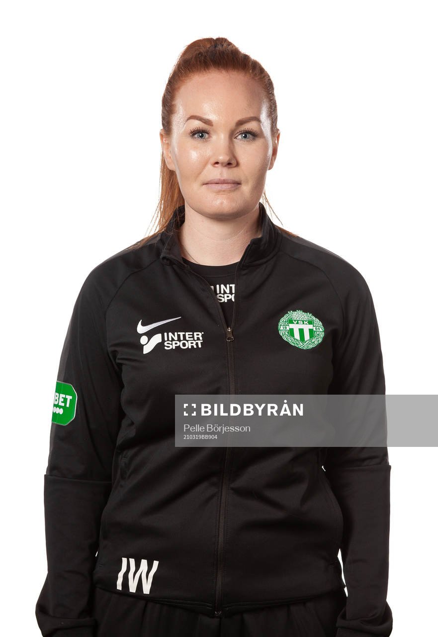 Västerås fysioterapeut Ida Wiberg poserar för ett porträtt den 19 mars 2021 i Västerås.