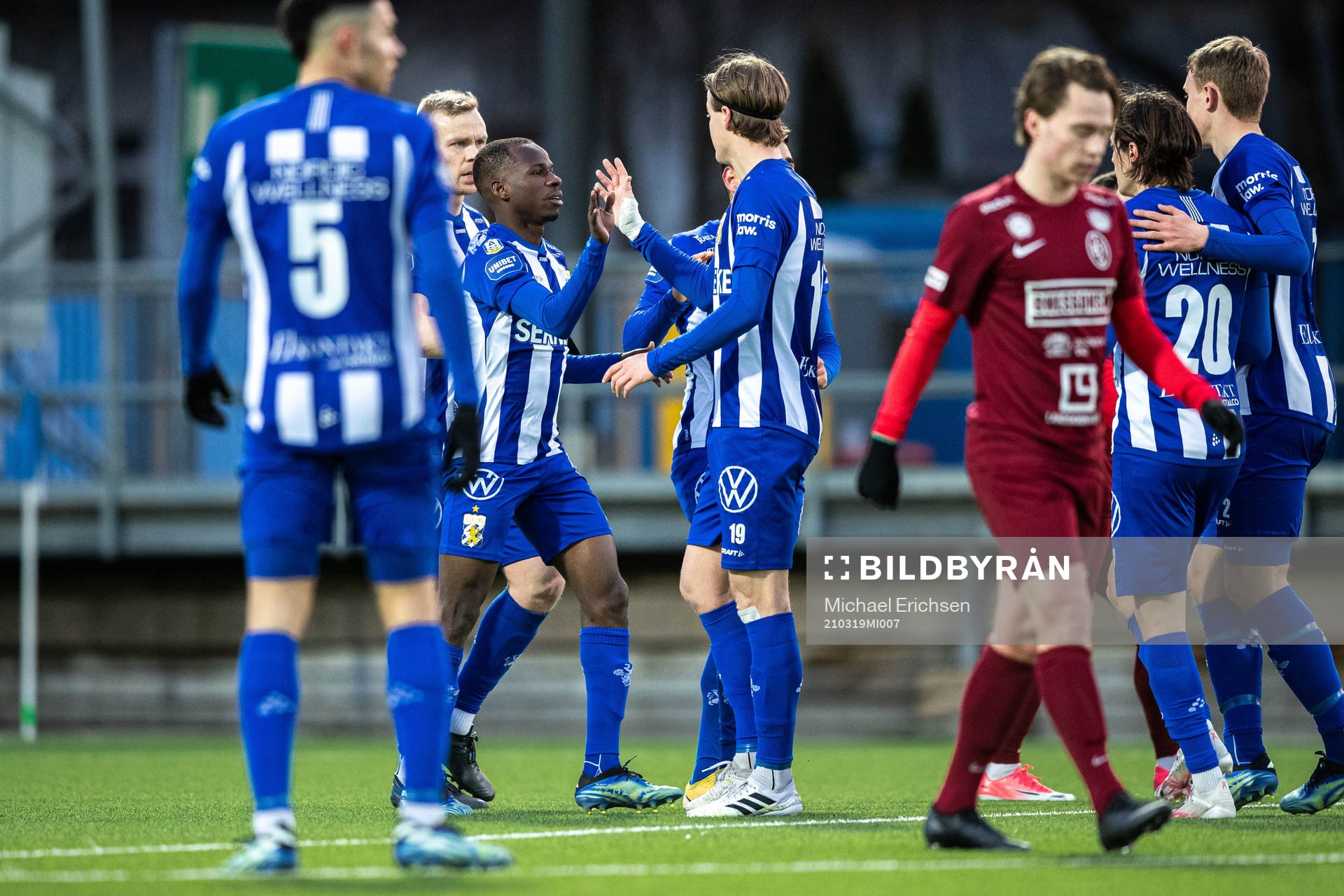 IFK Göteborgs Alhassan Yusuf Abdullahi jublar med
