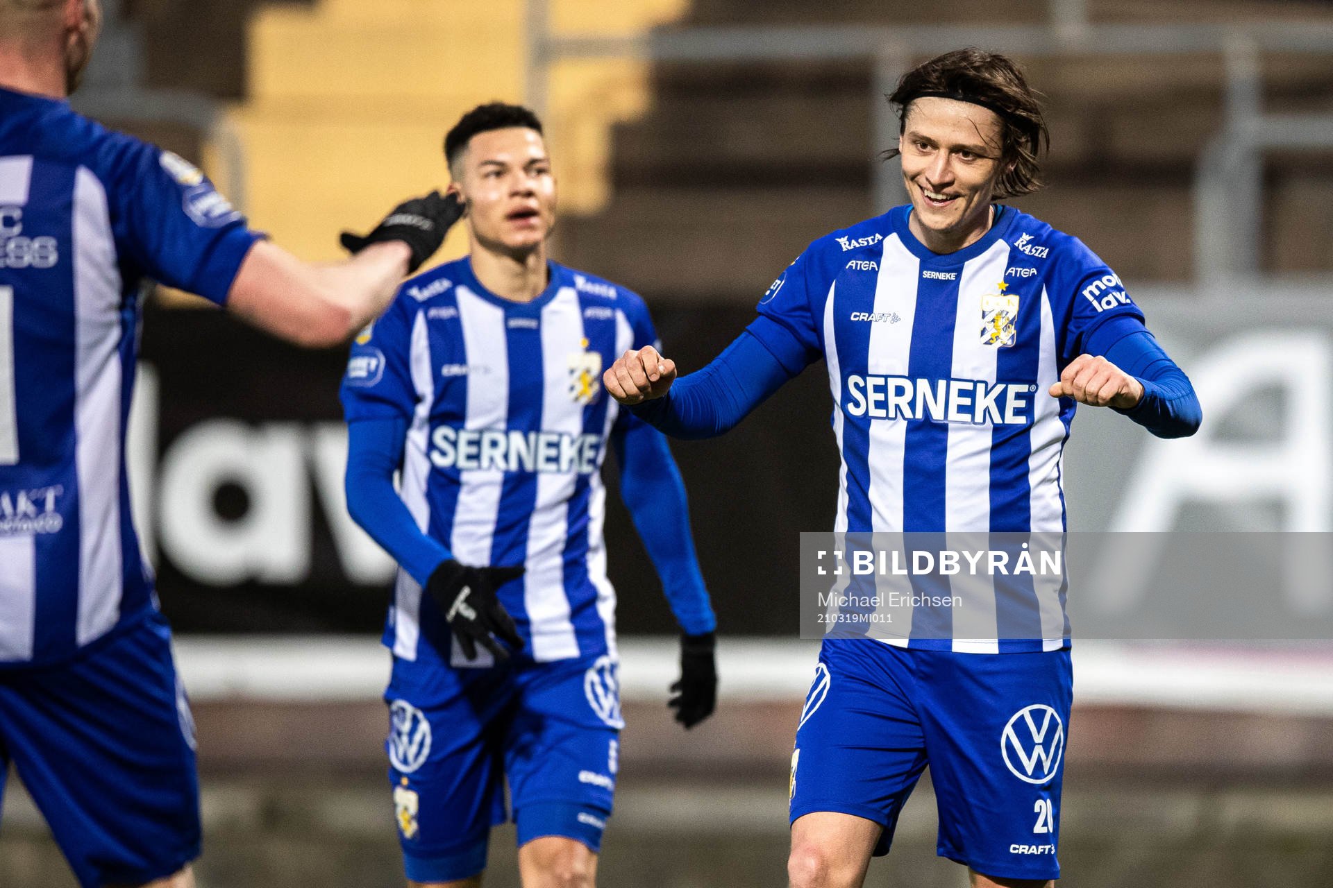 IFK Göteborgs Simon Thern jublar