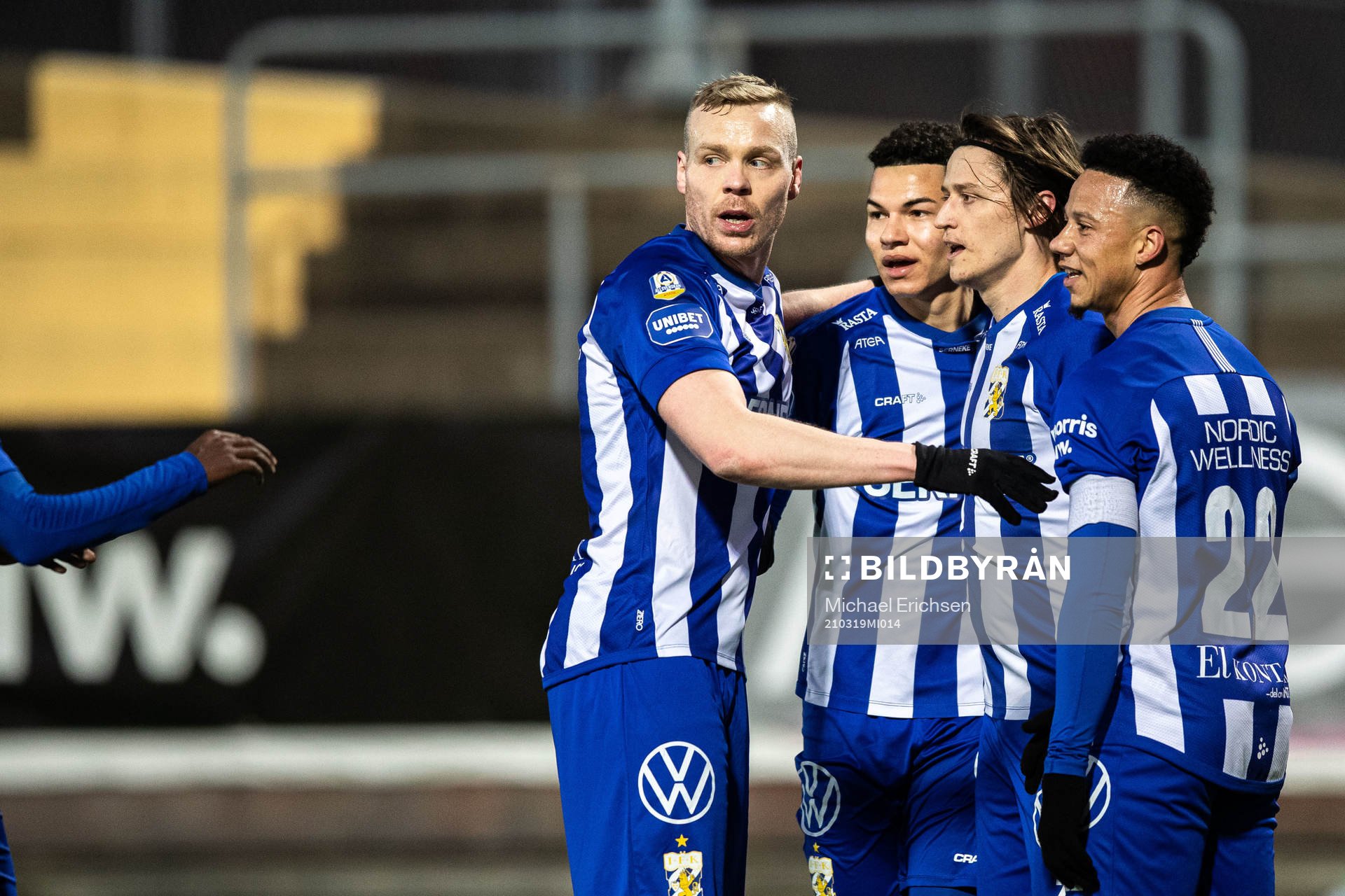 IFK Göteborgs Simon Thern jublar