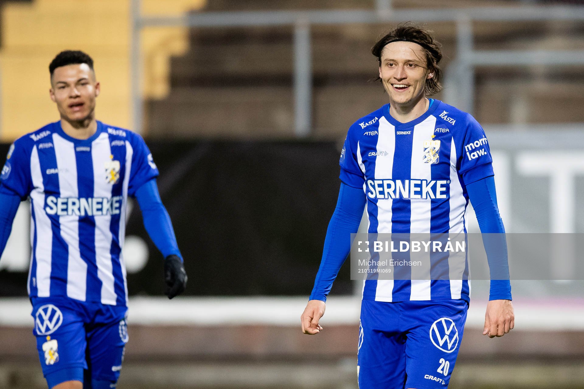 IFK Göteborgs Simon Thern jublar
