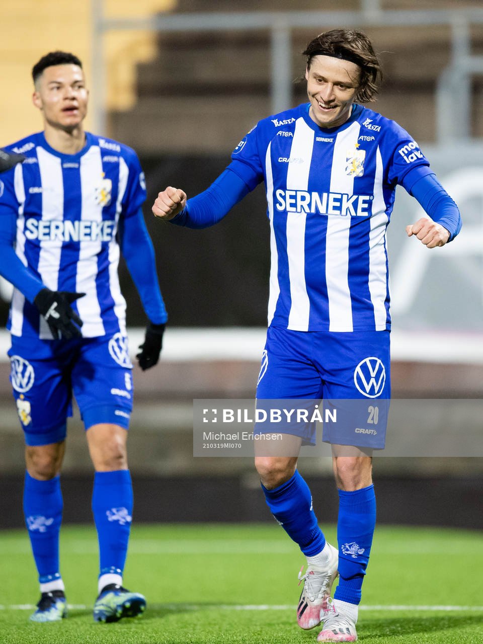 IFK Göteborgs Simon Thern jublar