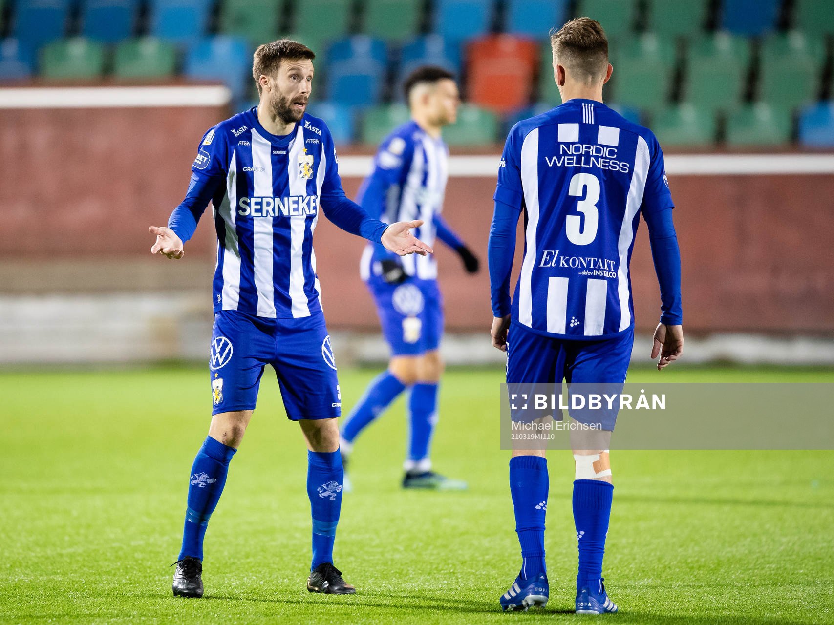 IFK Göteborgs Mattias Bjärsmyr och Pontus Wenbloom