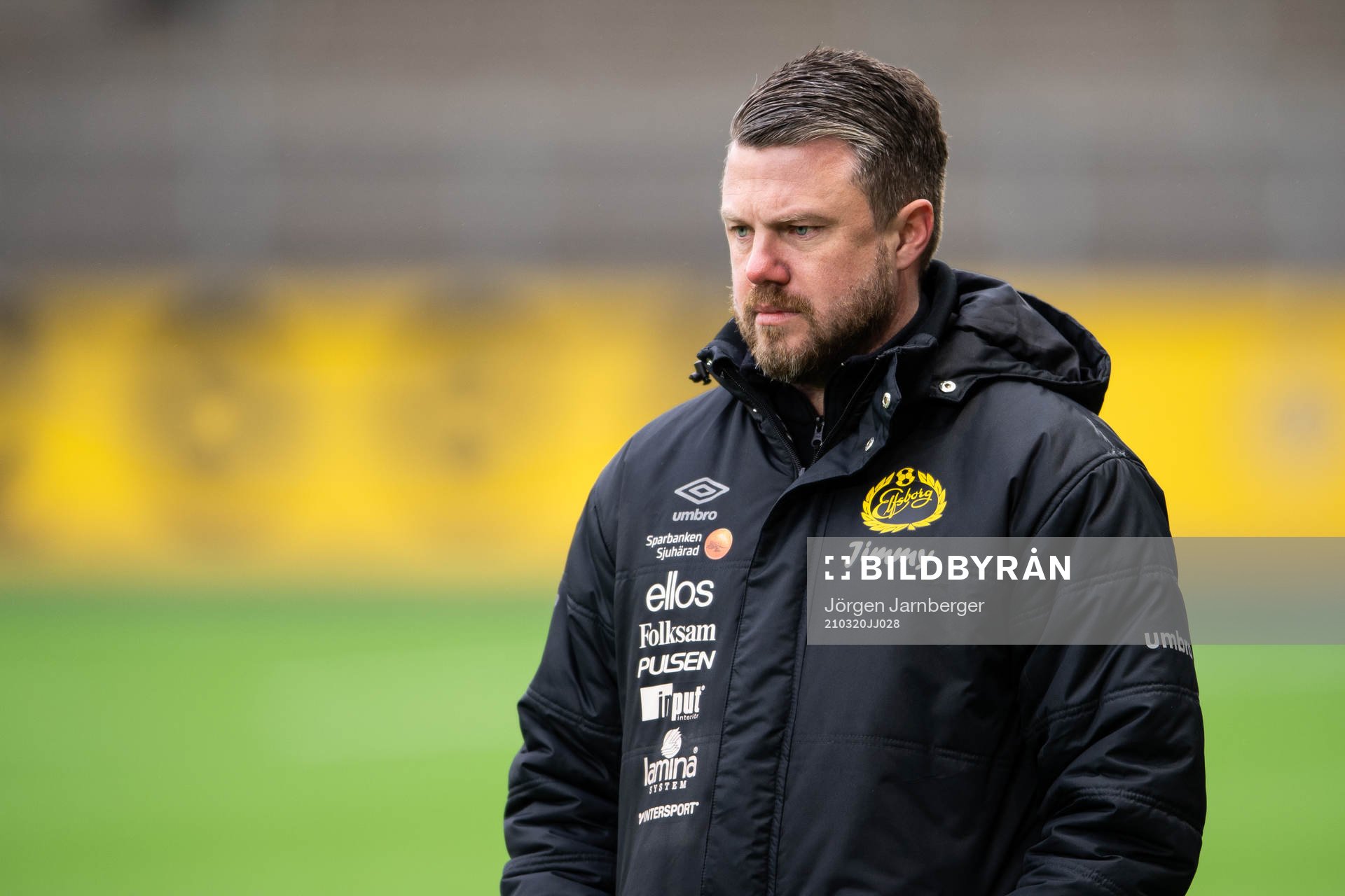 Elfsborgs manager Jimmy Thelin