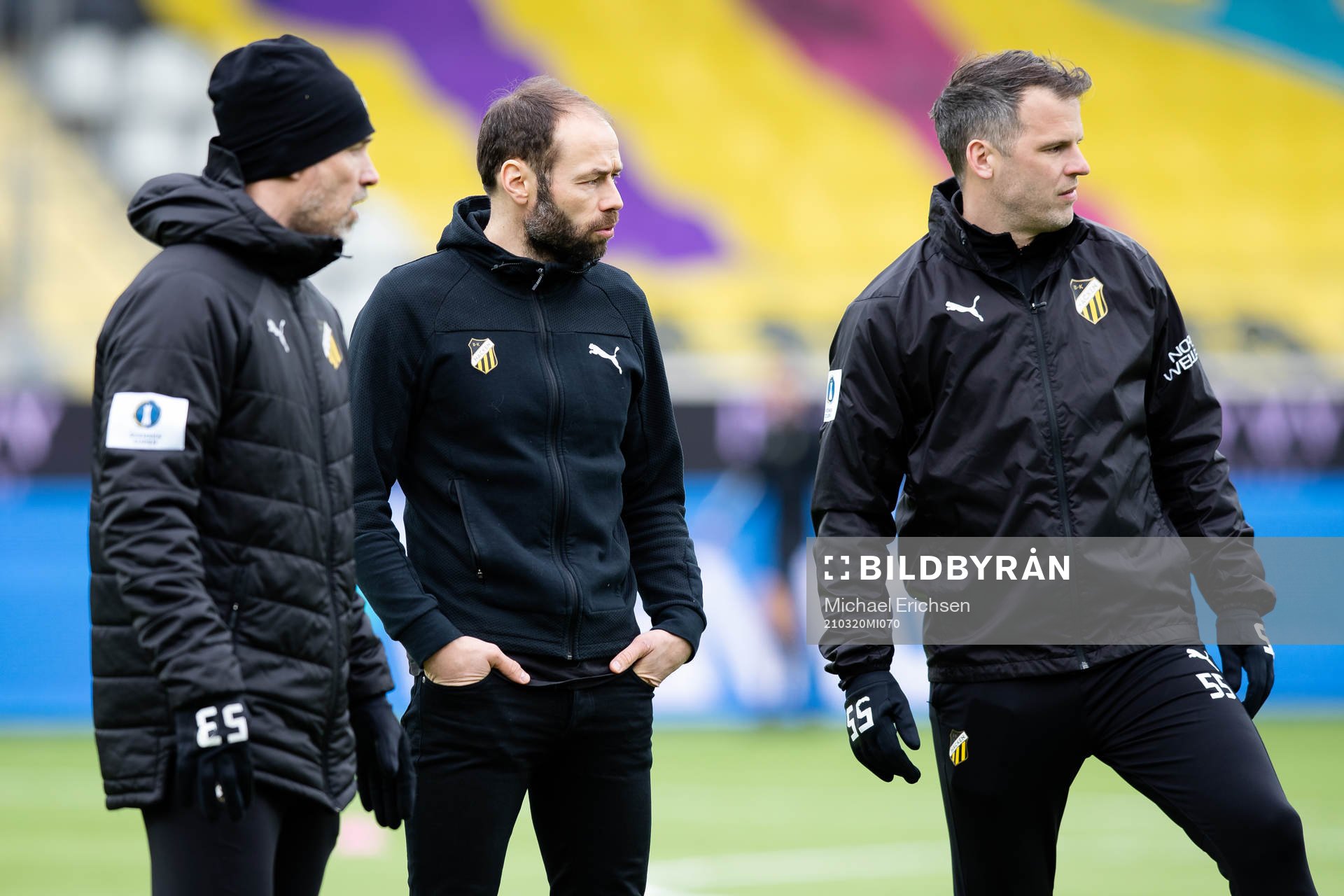 Häckens assisterande tränare Christian Lundström,