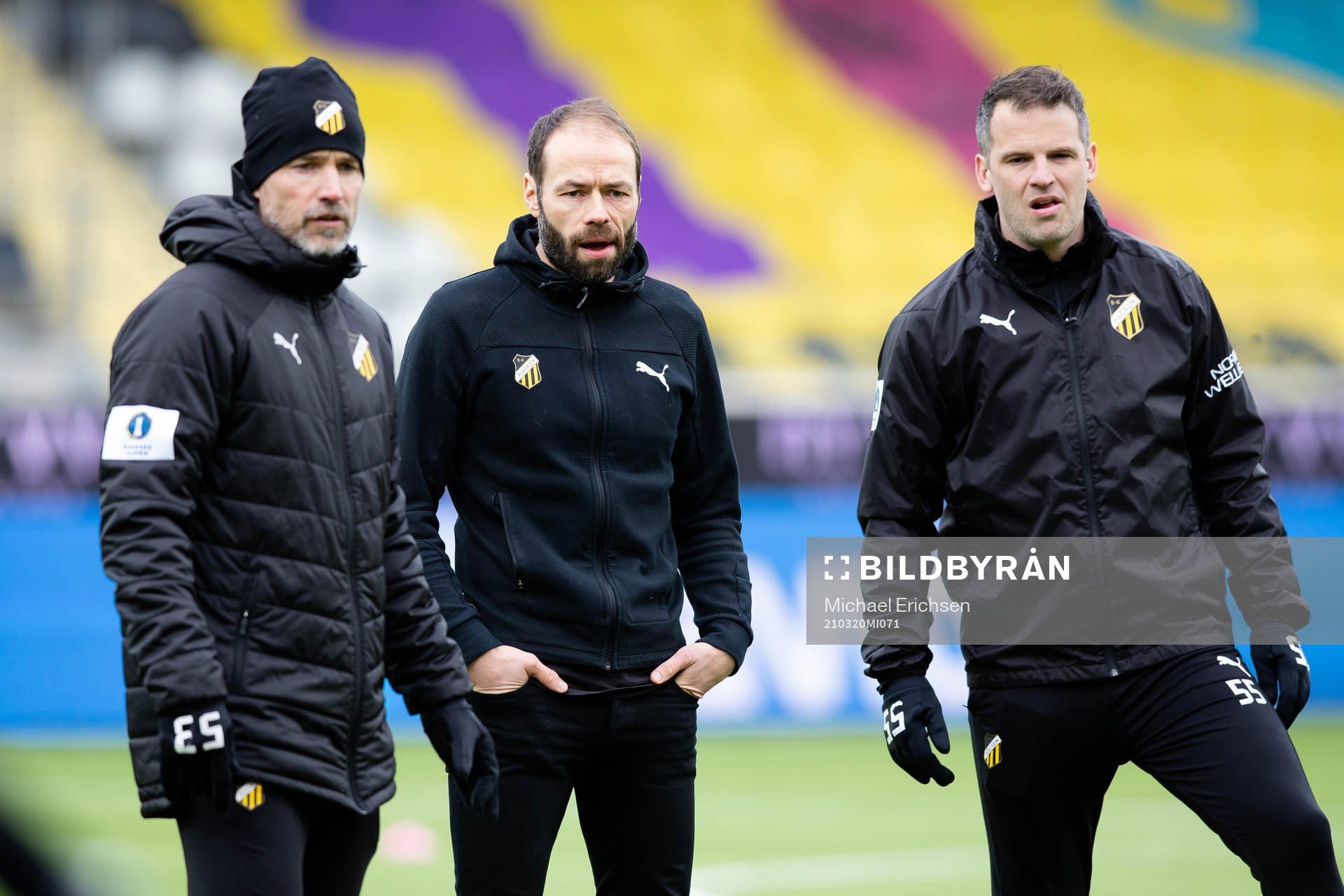 Häckens assisterande tränare Christian Lundström,