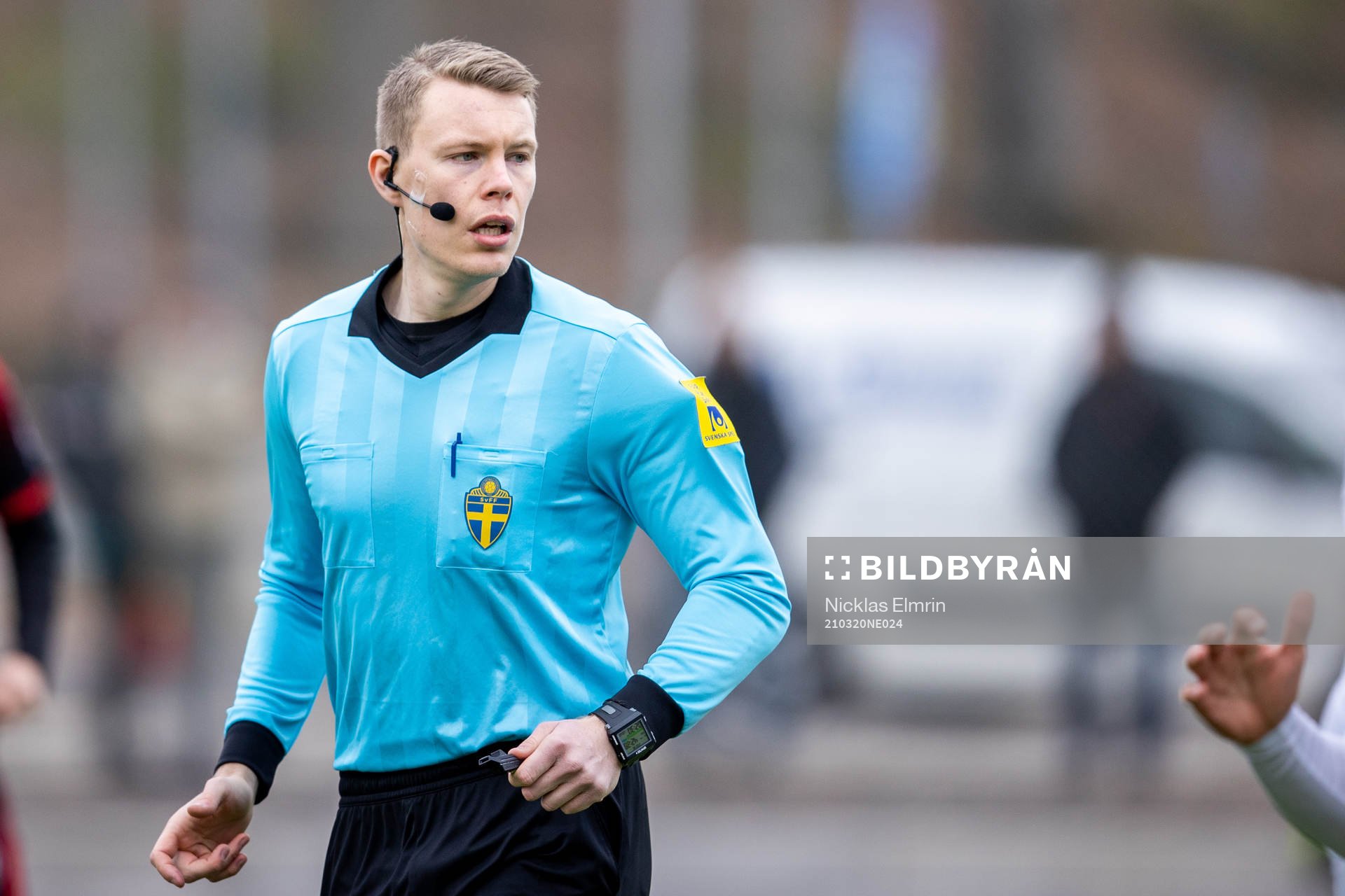 under fotbollsmatchen i träningsmatchen mellan Örgryte