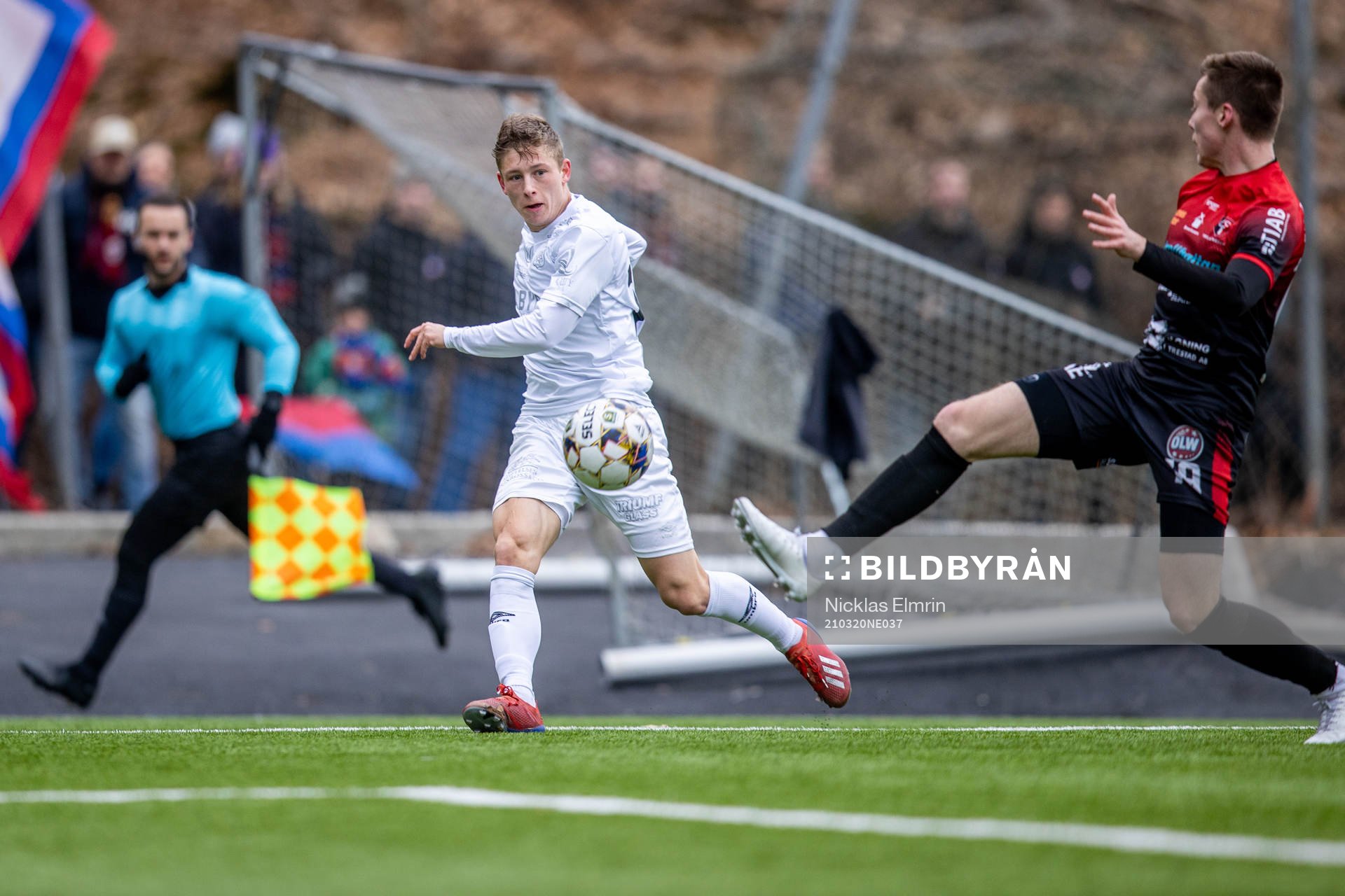 Örgrytes Anton Andreasson mot Trollhättans Oscar Edh