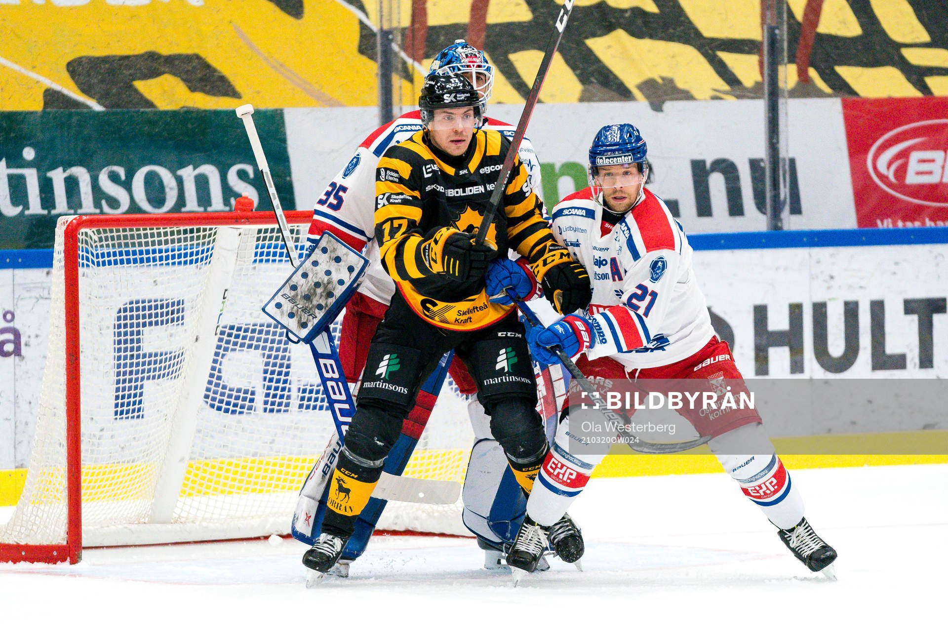 Skellefteås Pär Lindholm och Oskarshamns Brian Cooper