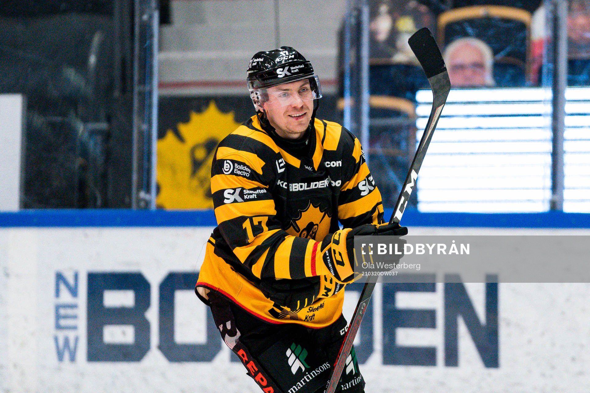 Skellefteås Pär Lindholm jublar
