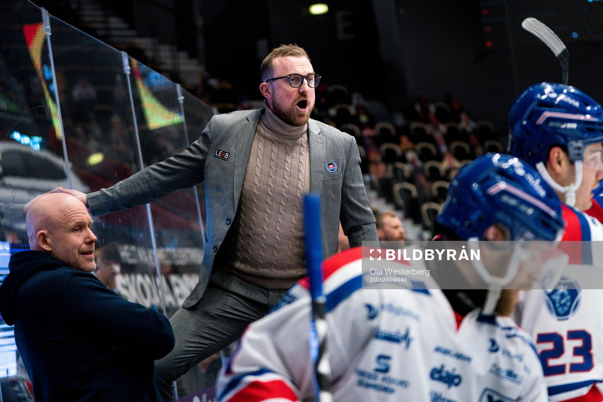 Oskarshamns assisterande tränare Jeff Jakobs