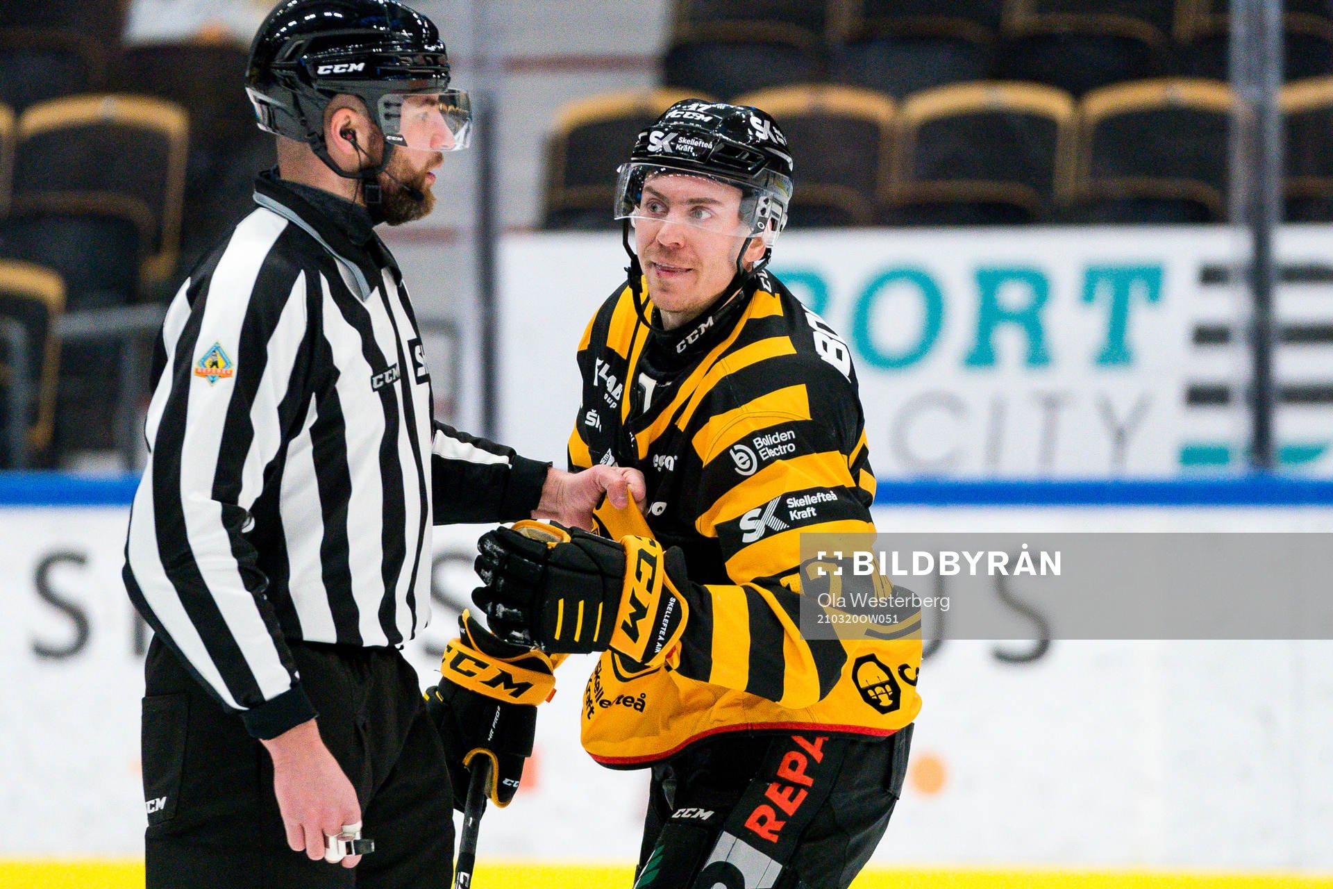 Skellefteås Pär Lindholm är arg