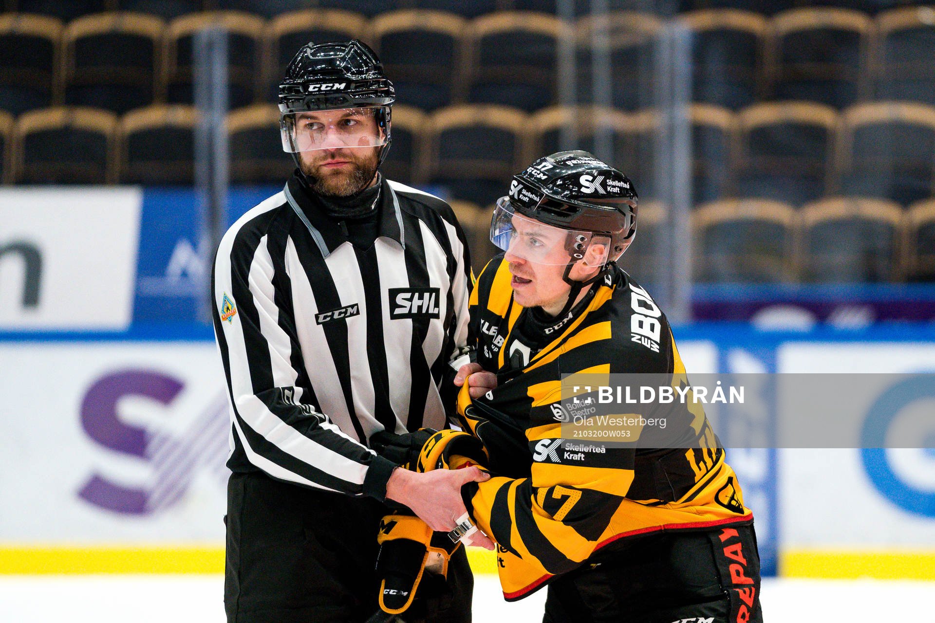 Skellefteås Pär Lindholm är arg