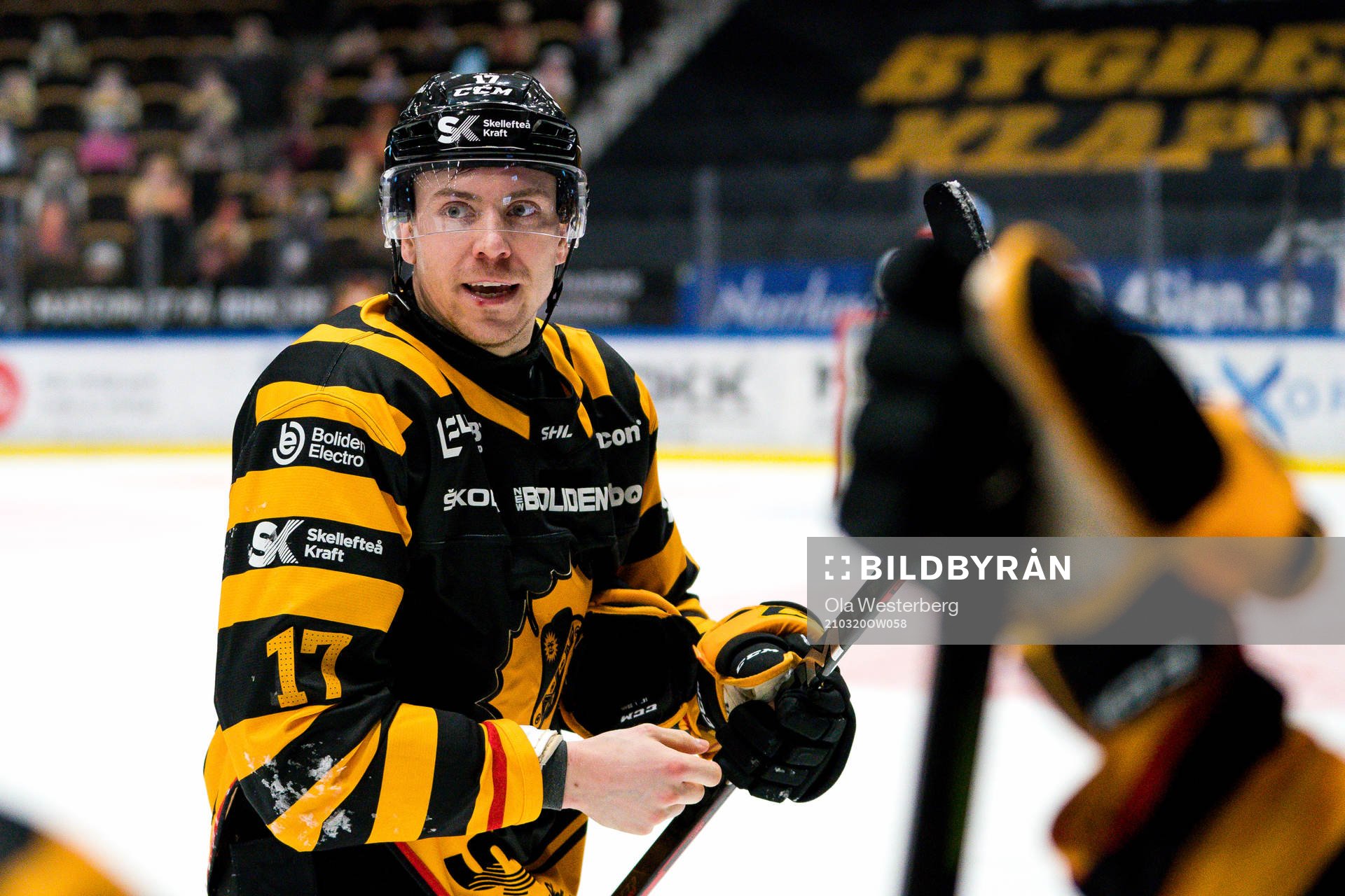 Skellefteås Pär Lindholm är arg