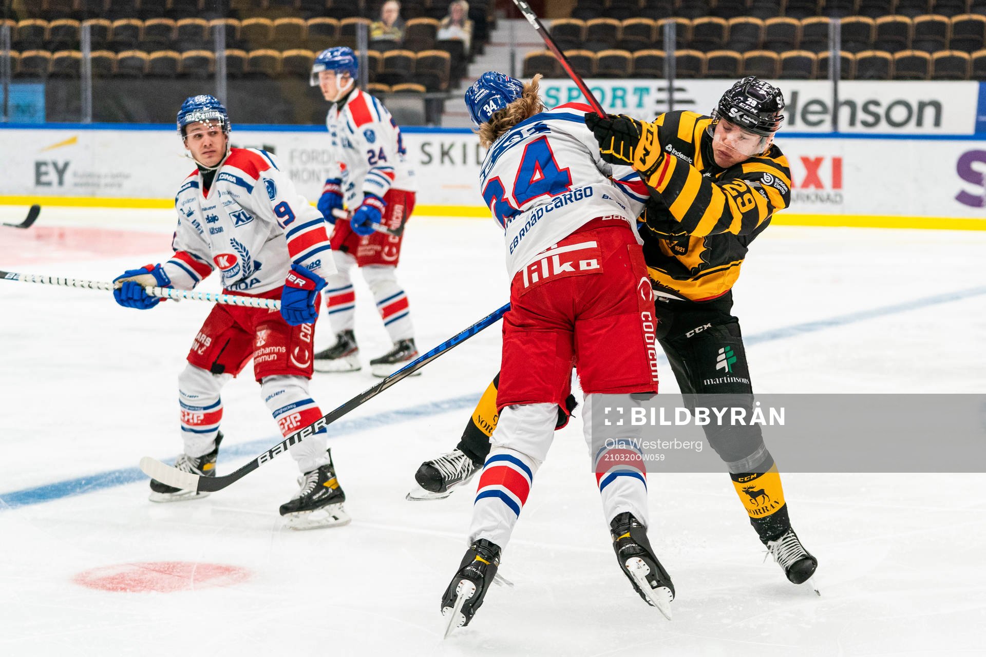 Oskarshamns Philip Samuelsson och Skellefteås Albin