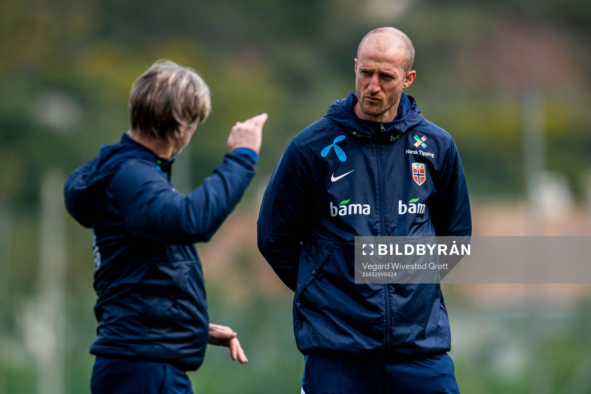 Brede Hangeland, player manager of the Norwegian national
