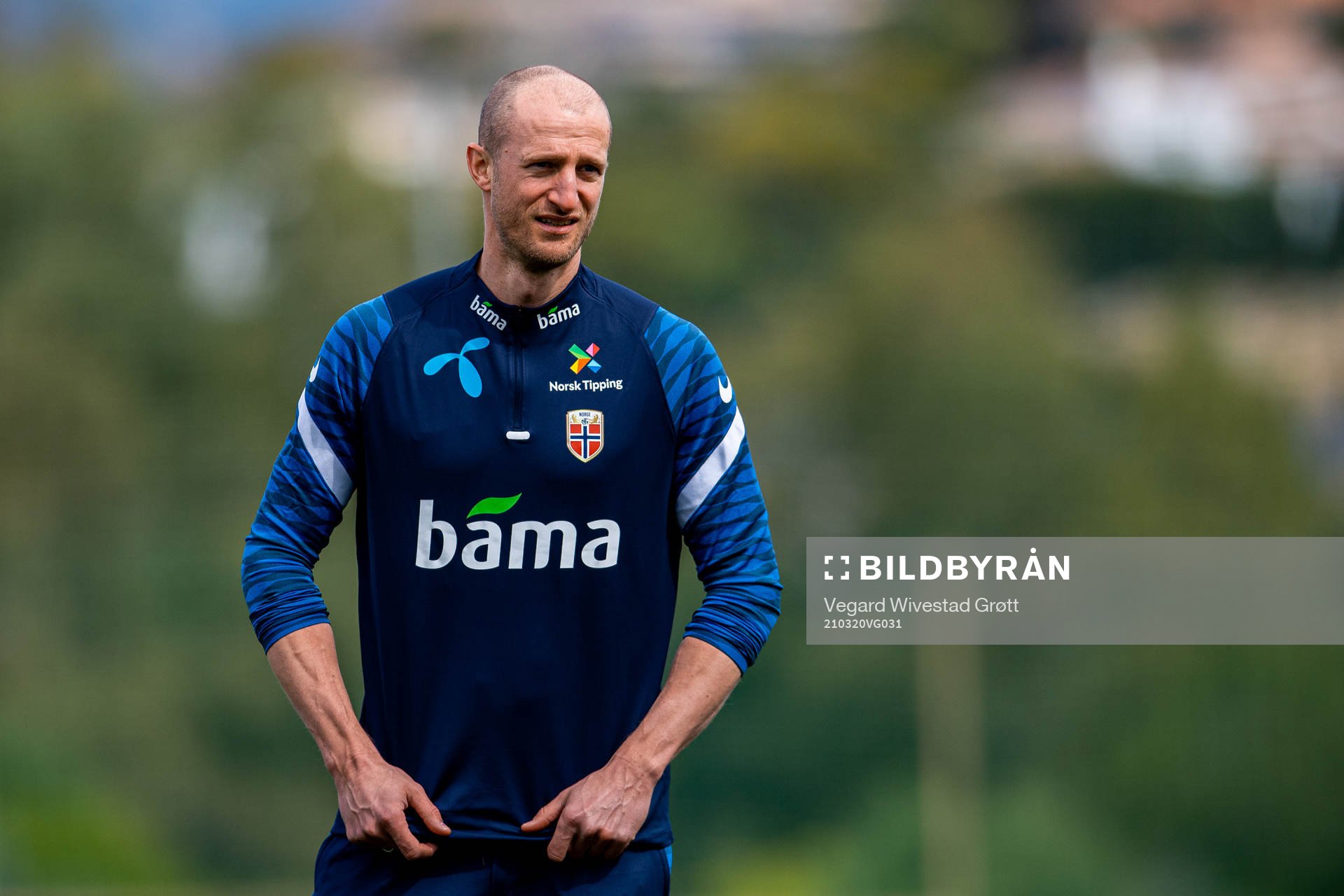 Brede Hangeland, player manager of the Norwegian national