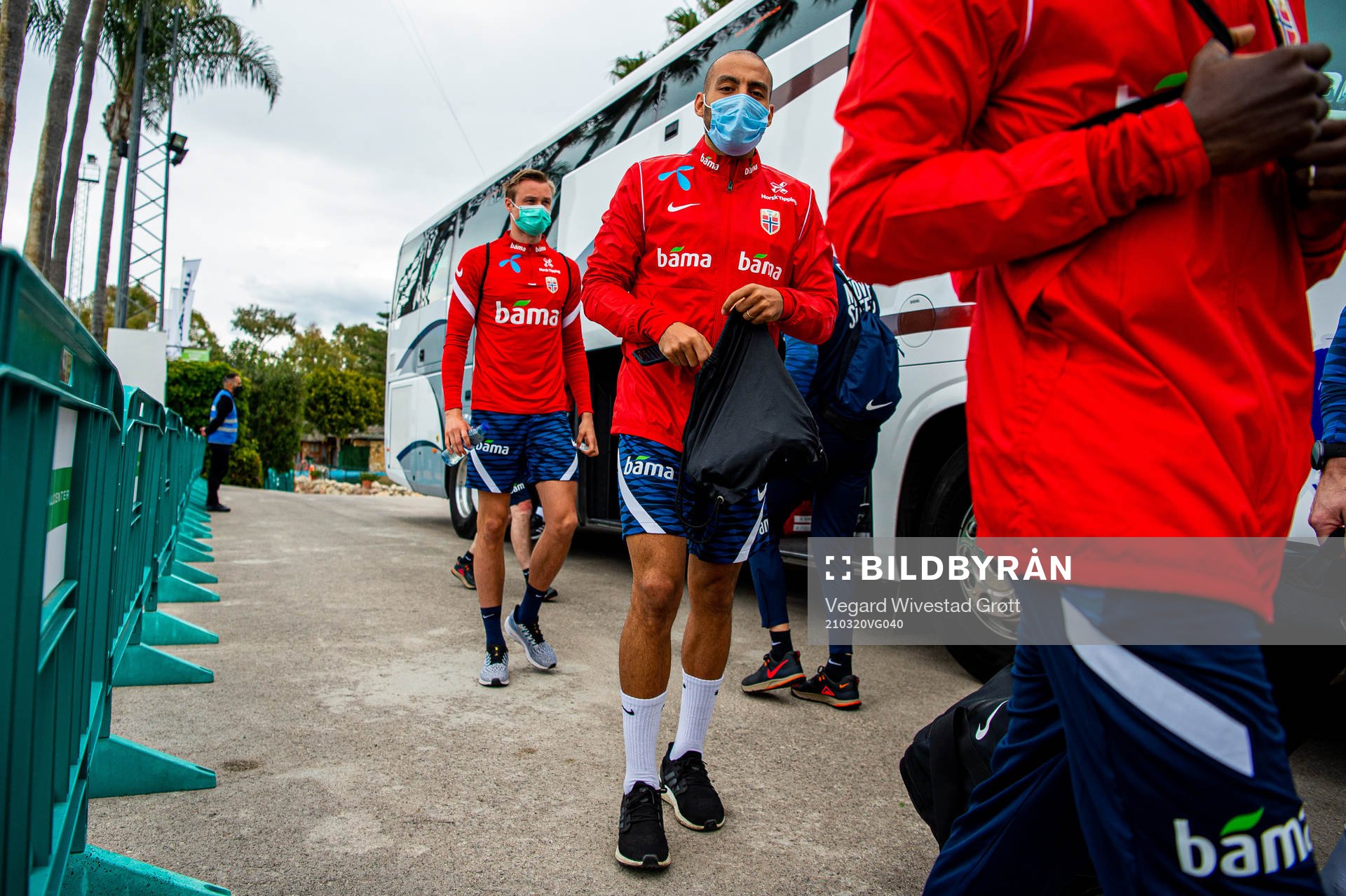 Haitam Aleesami of the Norwegian national football team