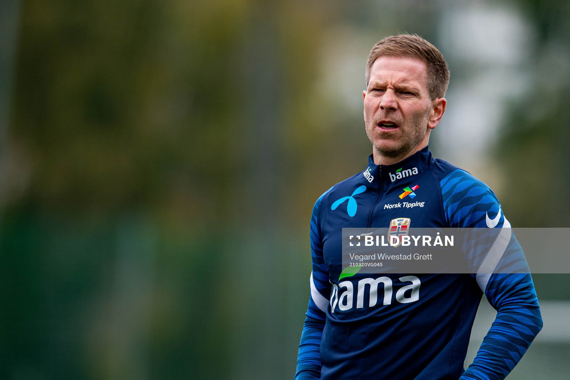 Bjørn Vidar Stenersen, fitness coach of the Norwegian