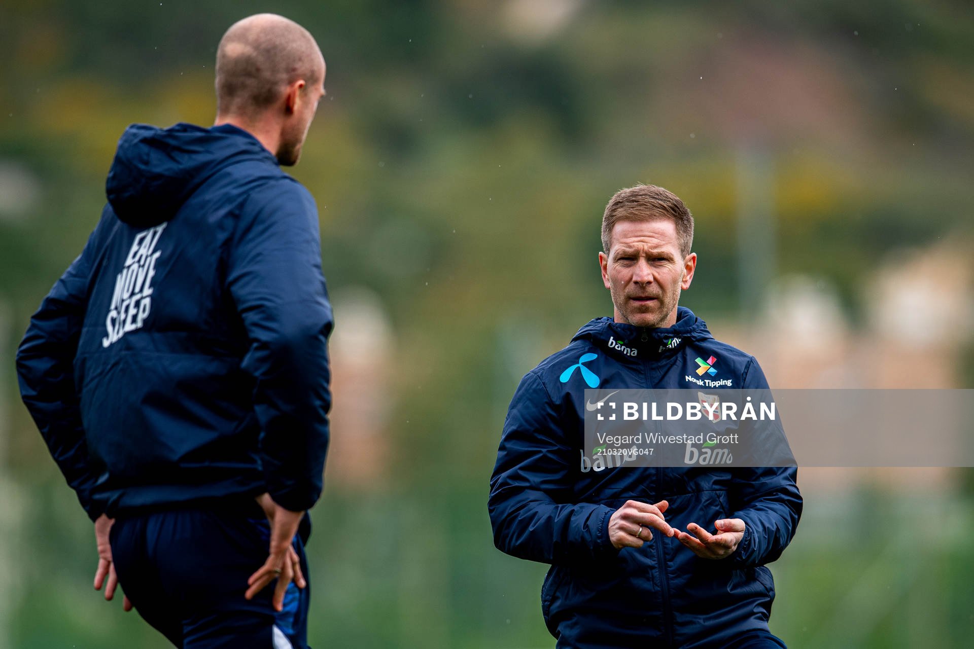 Bjørn Vidar Stenersen, fitness coach of the Norwegian