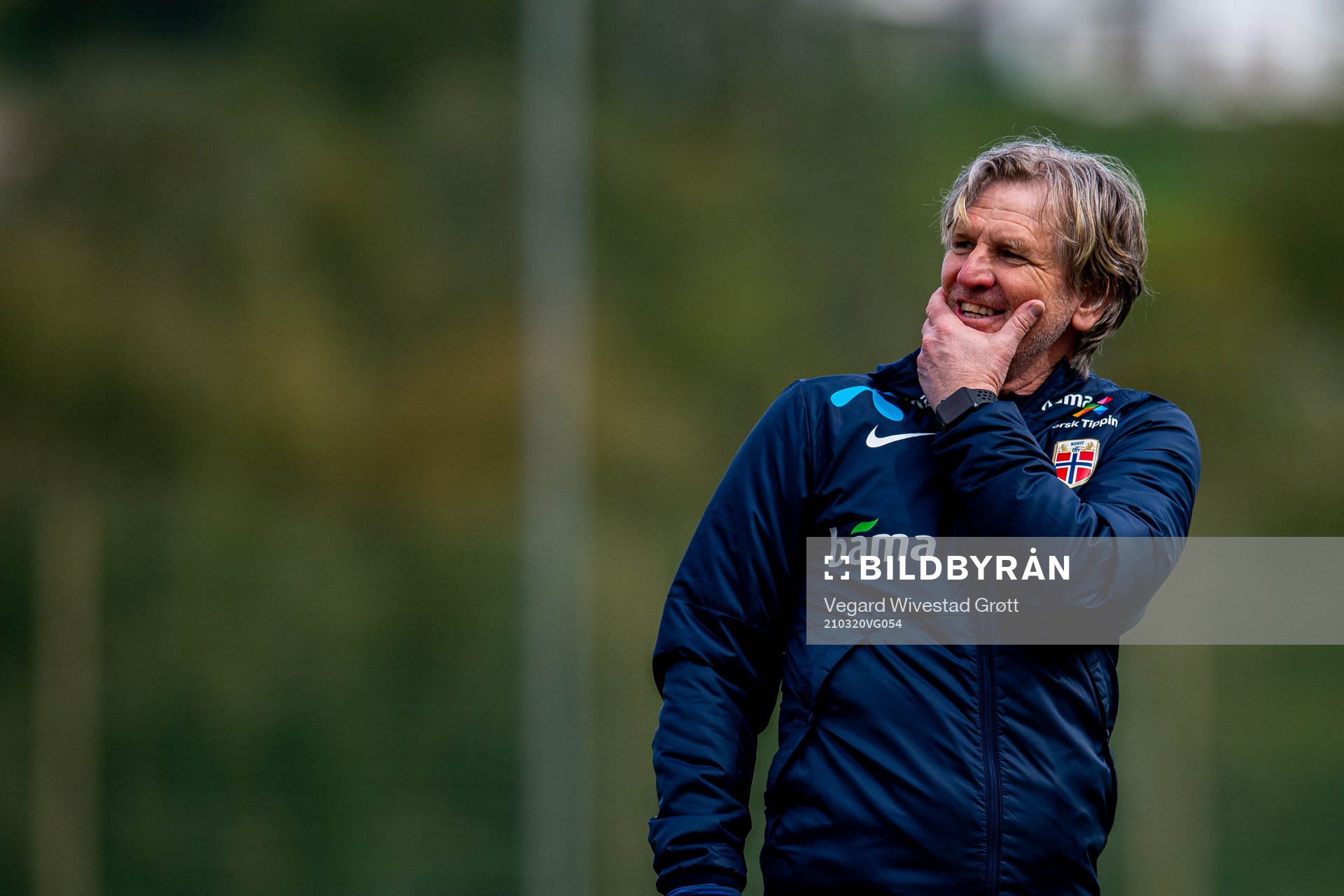 Kent Bergersen, assistant coach of the Norwegian national