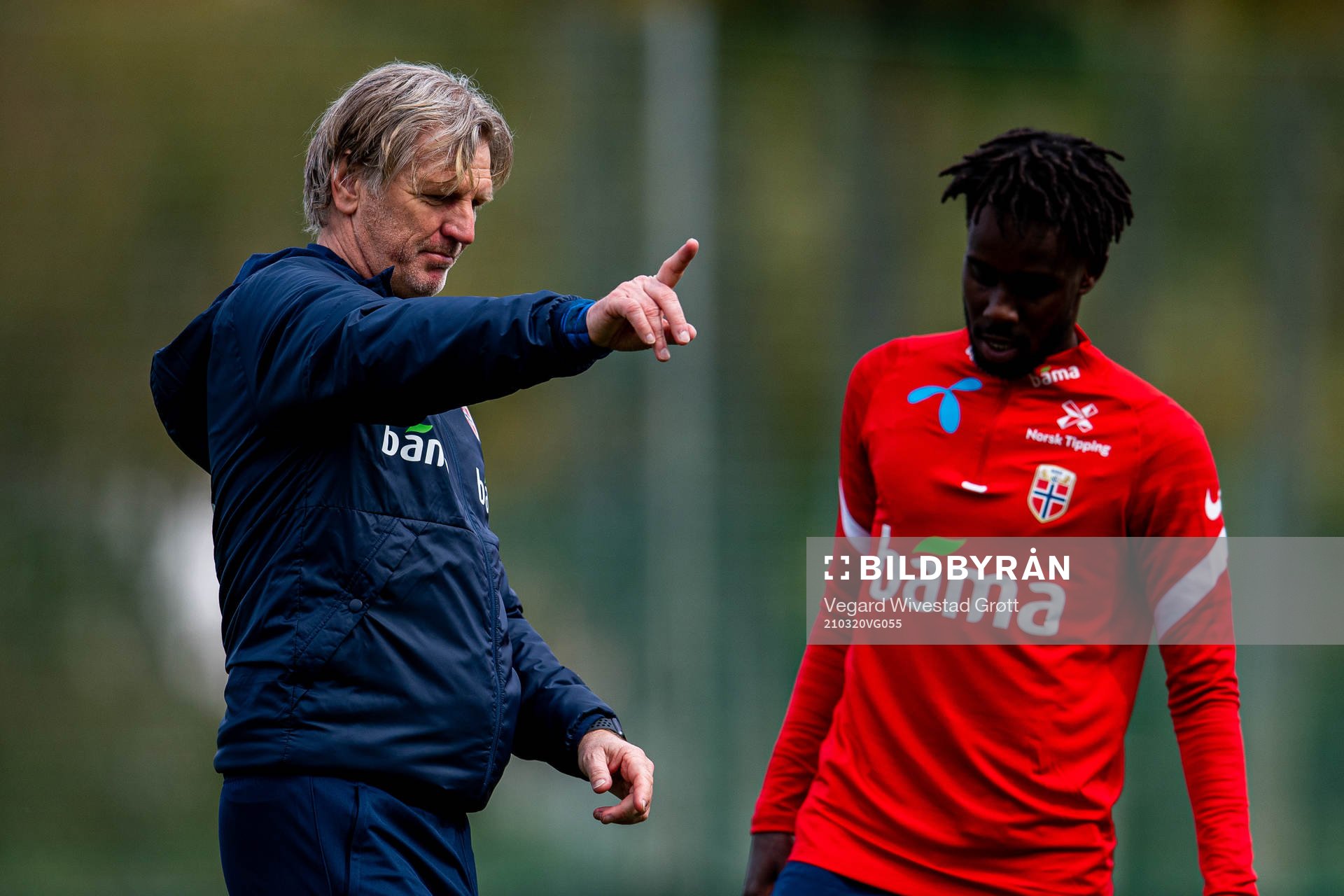 Kent Bergersen, assistant coach of the Norwegian national