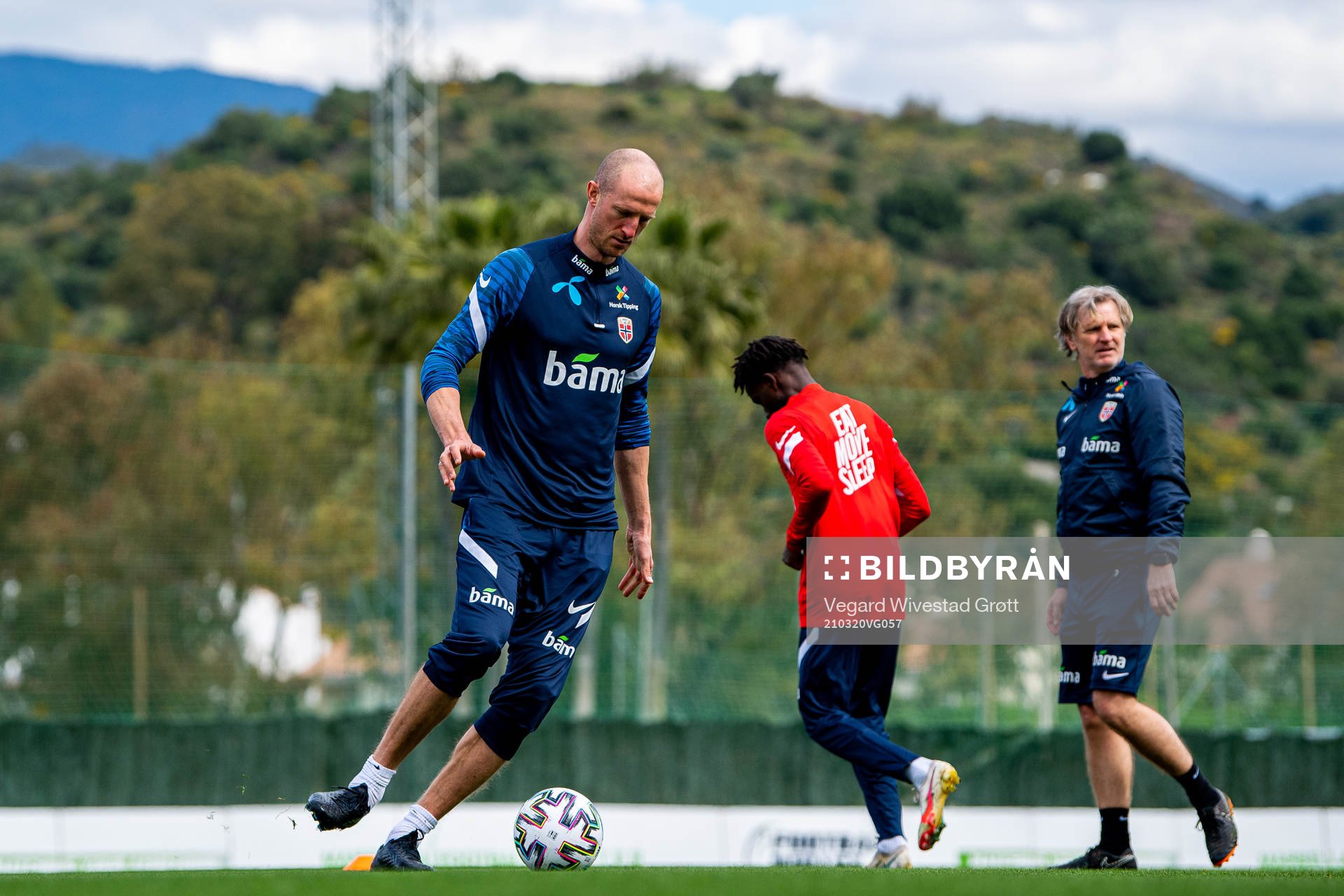 Brede Hangeland, player manager of the Norwegian national