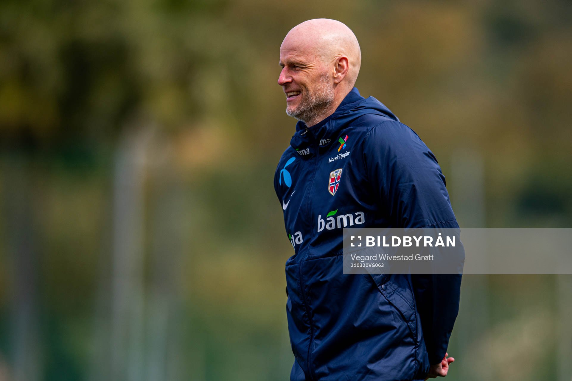 Ståle Solbakken, head coach of the Norwegian national