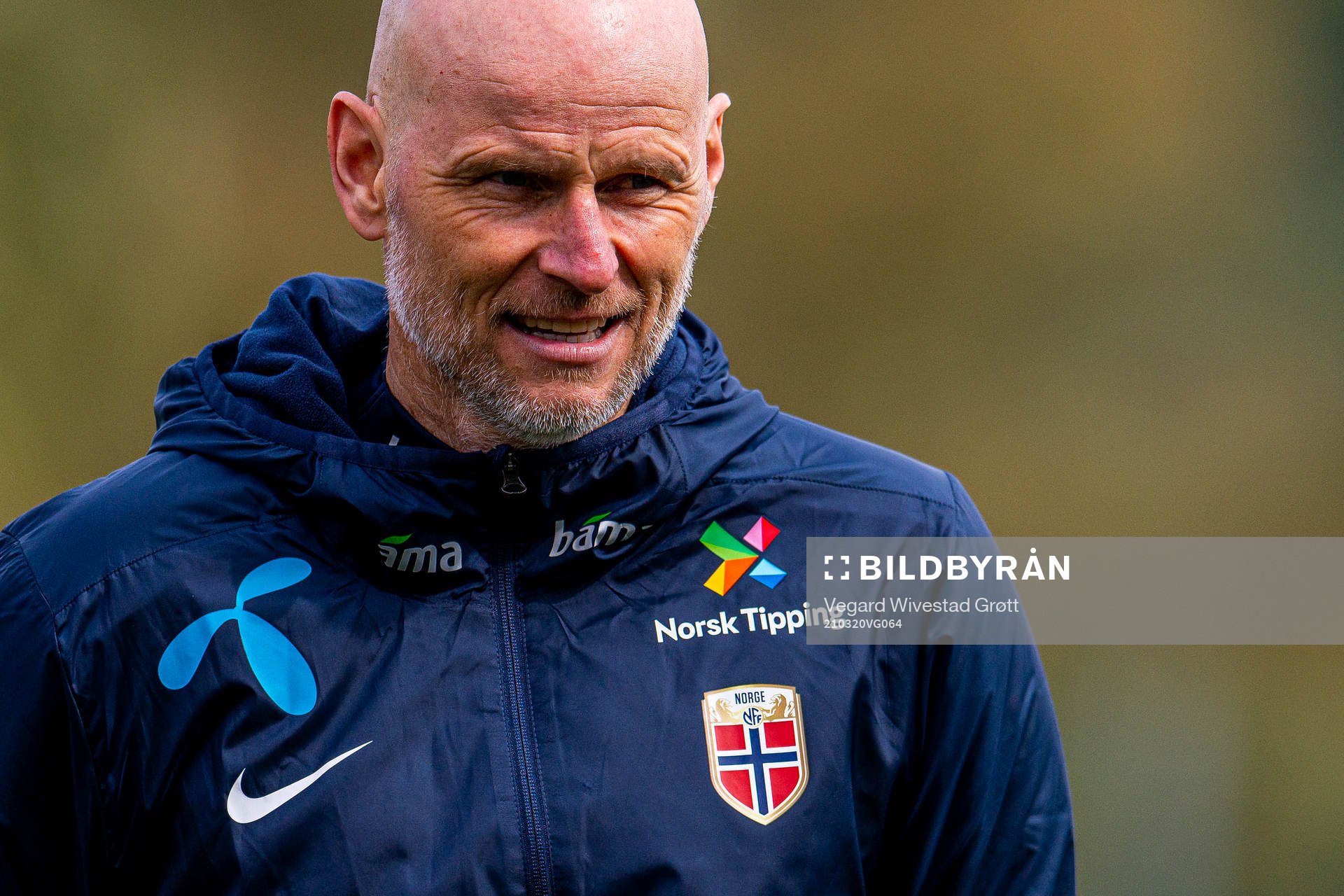 Ståle Solbakken, head coach of the Norwegian national