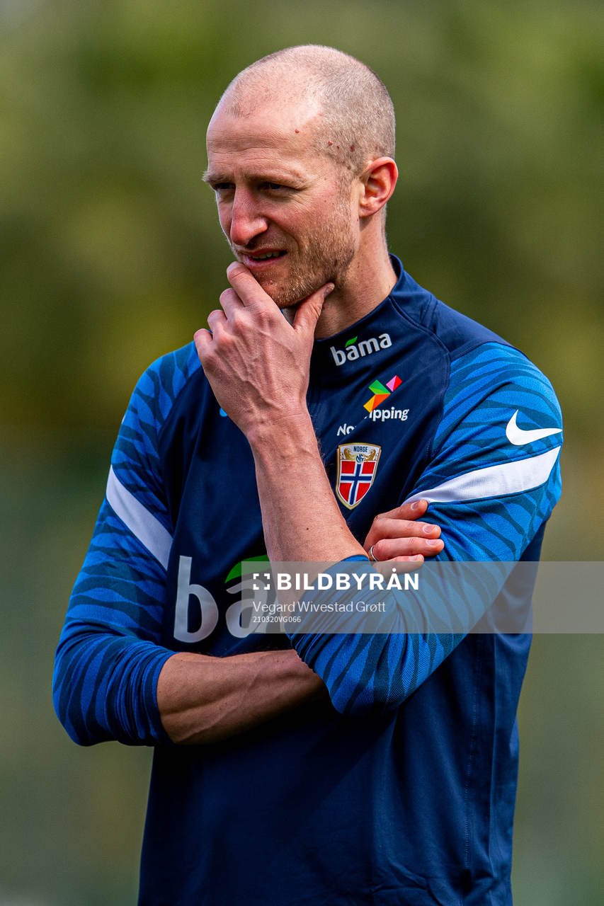 Brede Hangeland, player manager of the Norwegian national