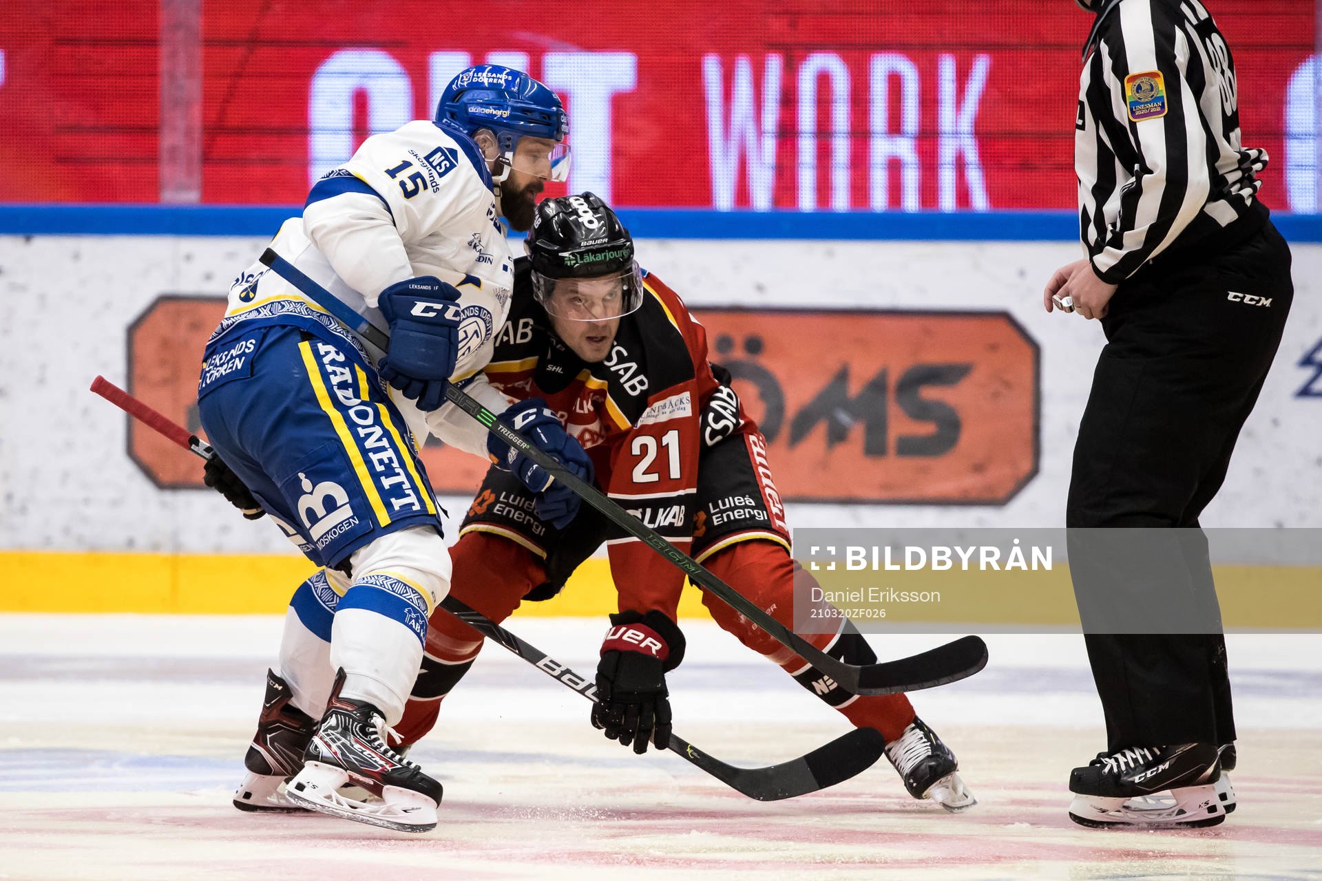 Leksands Otto Paajanen och Luleås Juhani Tyrväinen