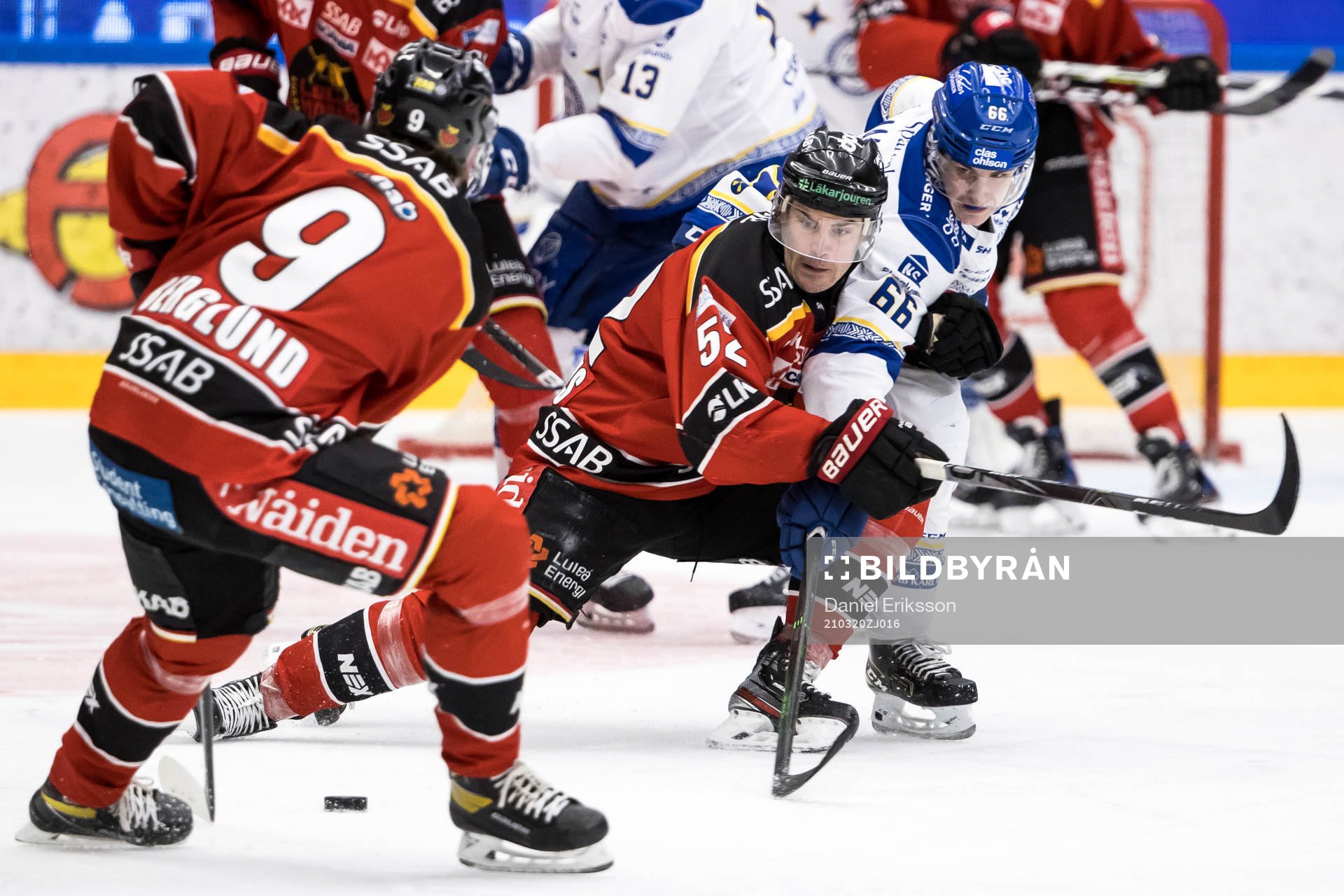 Luleås Karl Fabricius  och Leksands Nils Åman