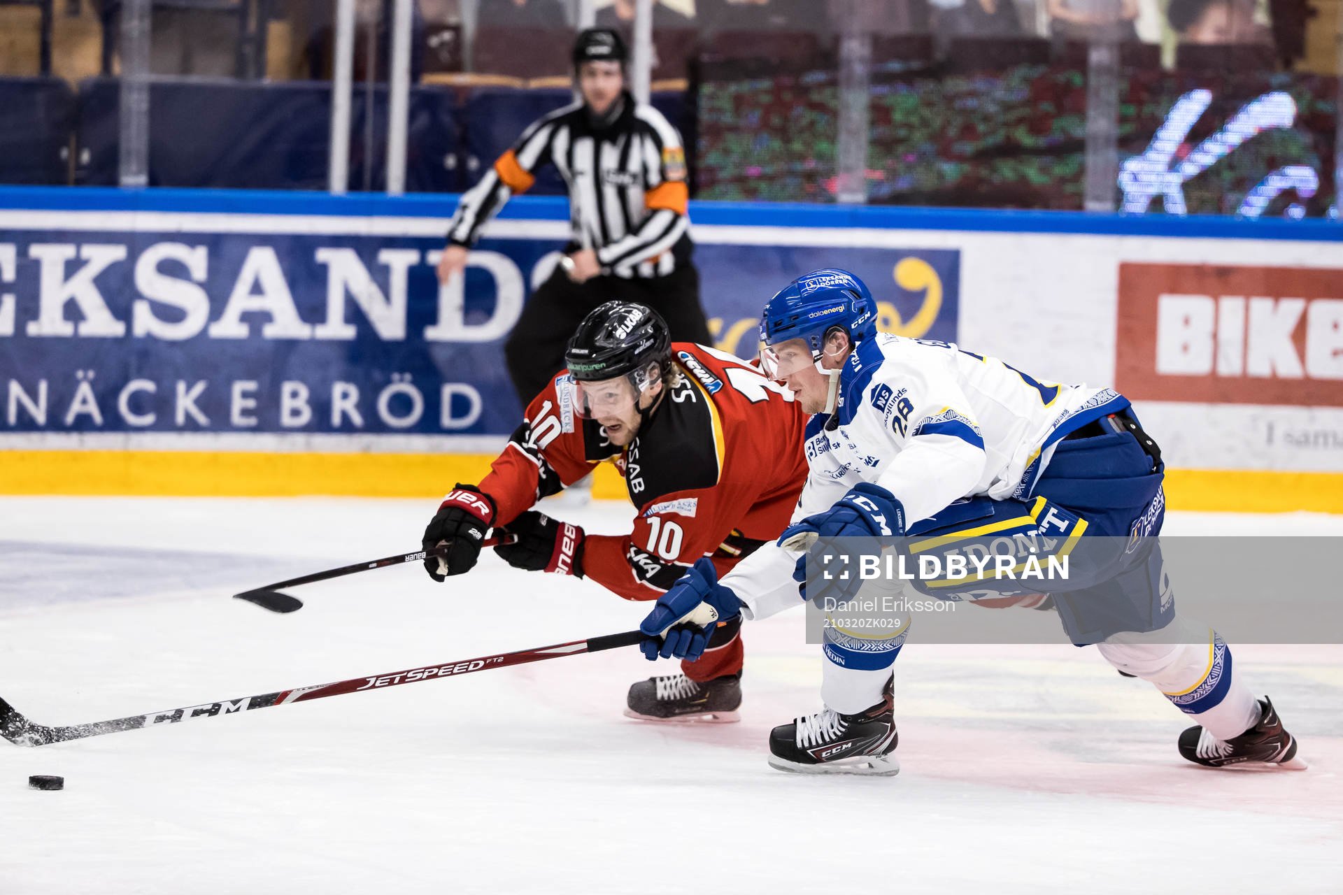 Luleås Einar Emanuelsson och Leksands Mattias Göransson