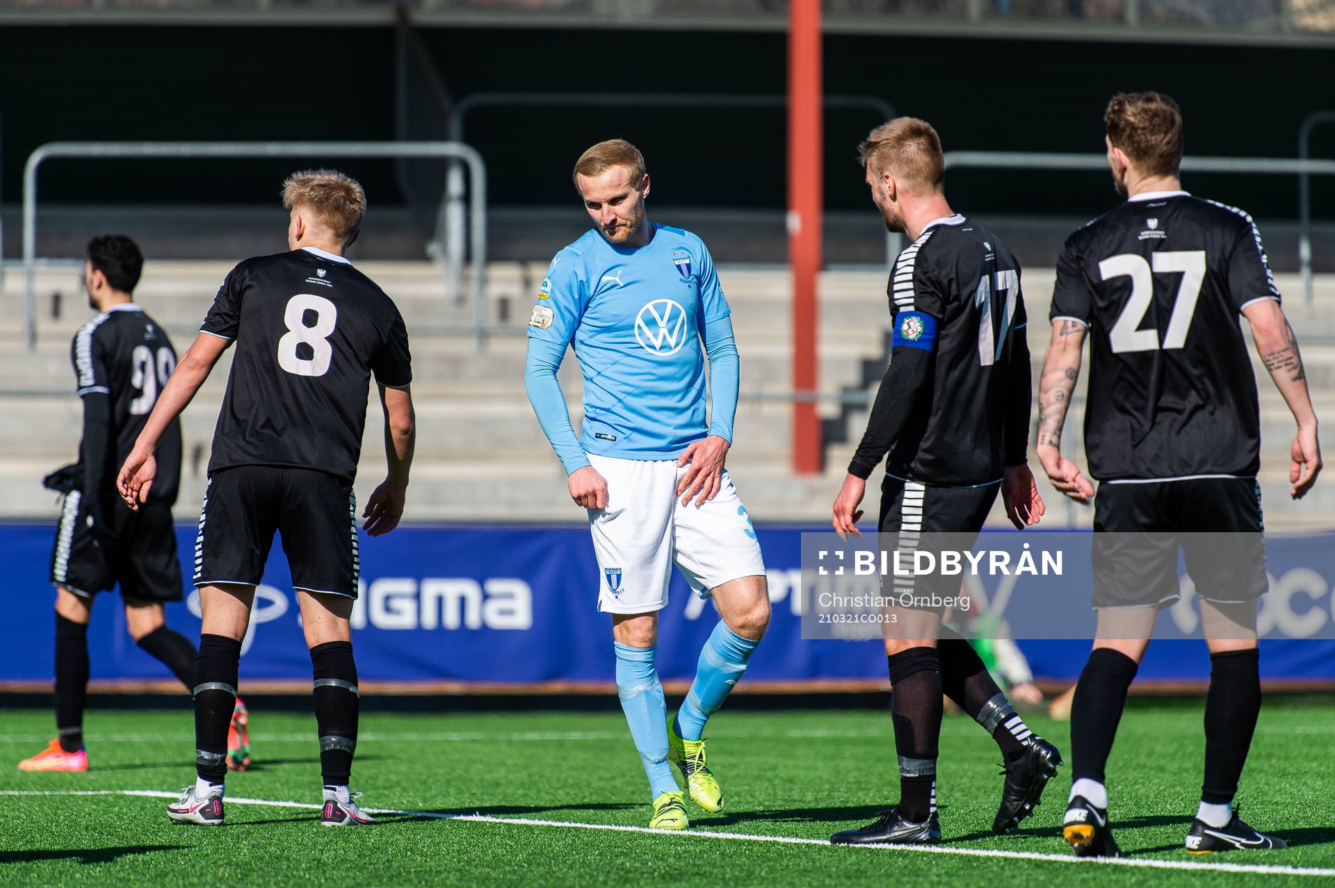 Malmö FFs Franz Brorsson deppar