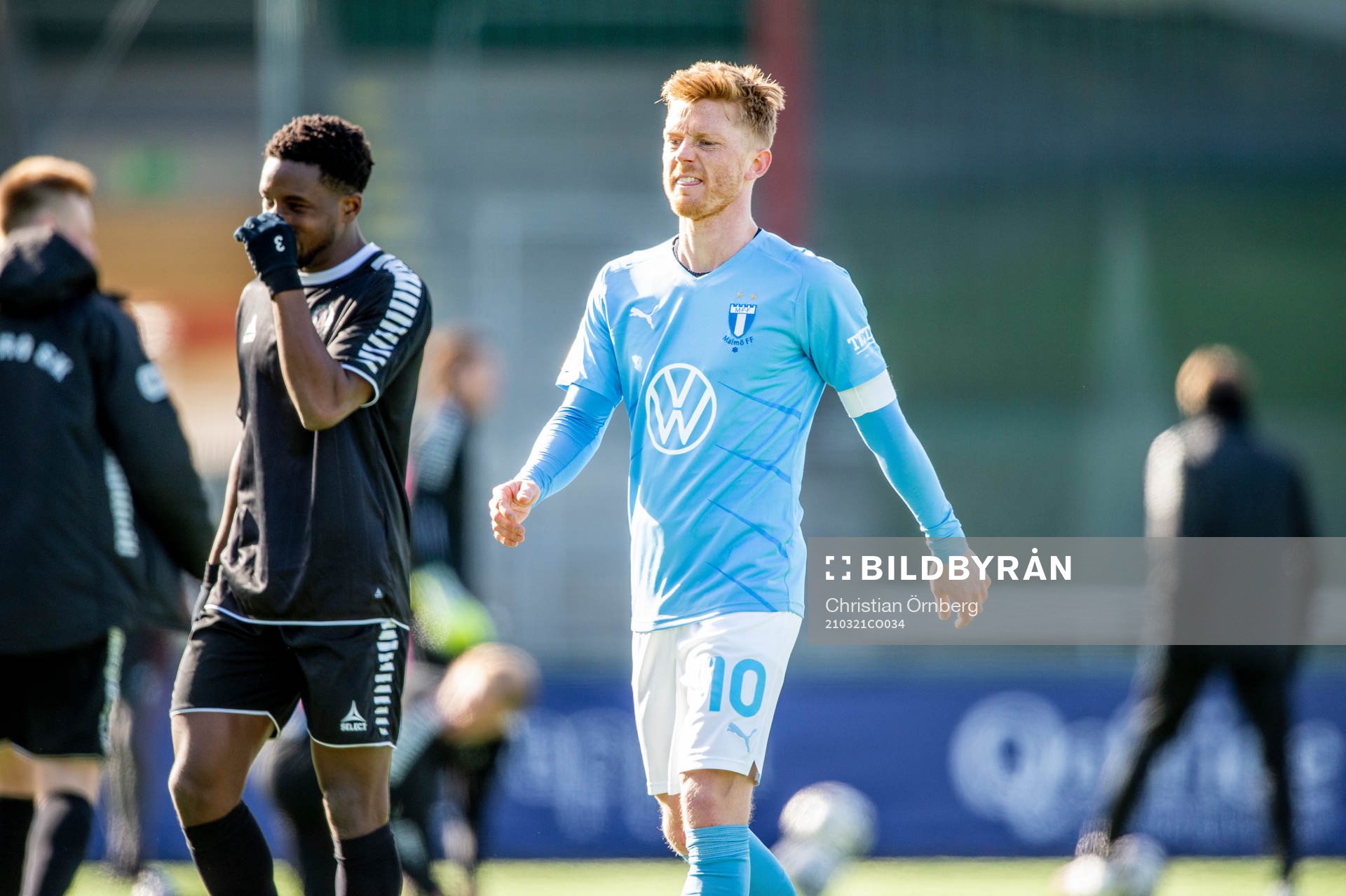 Örebros Kevin Wright och Malmö FFs Anders Christiansen