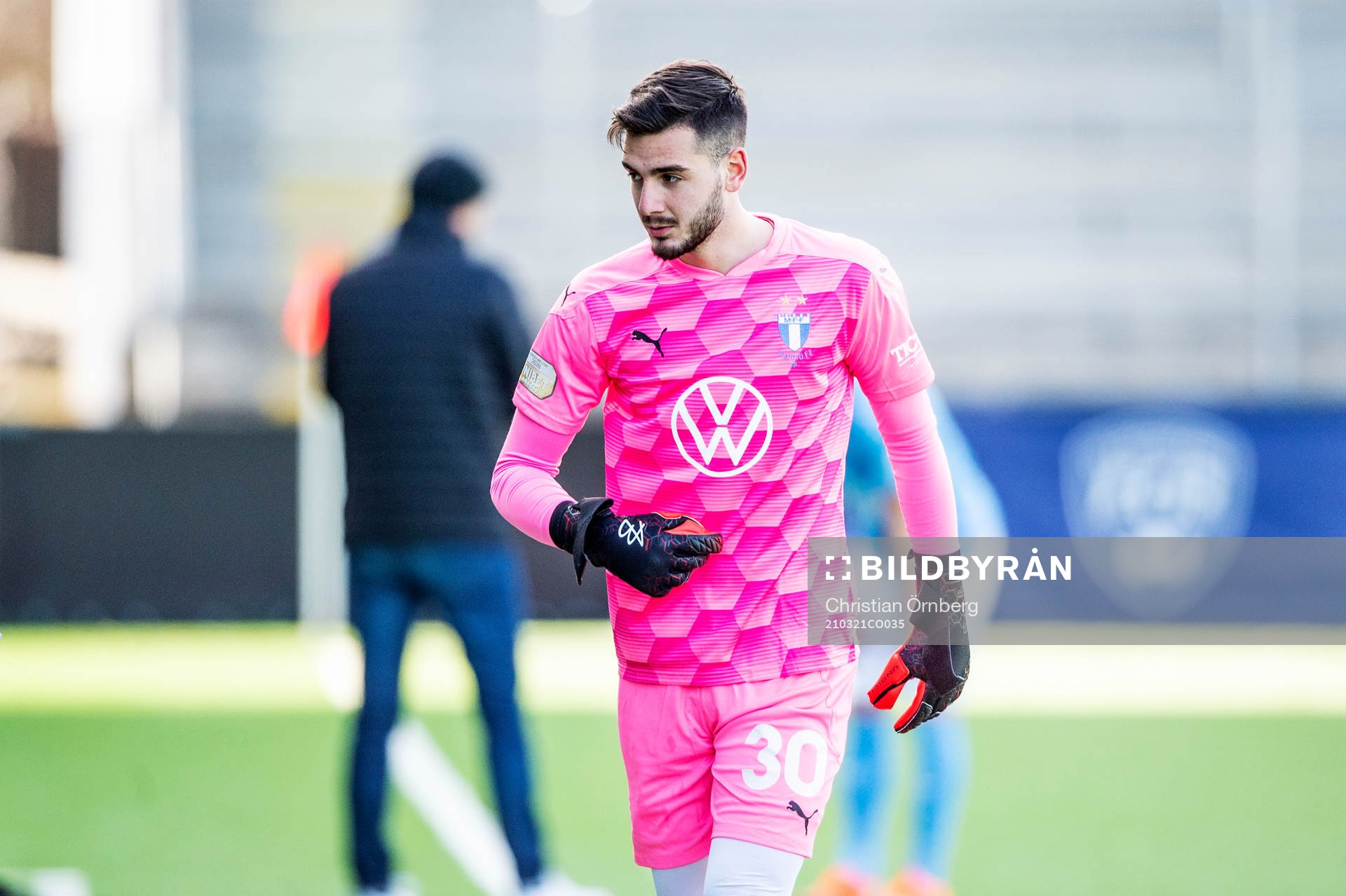Malmö FFs målvakt Marko Johansson