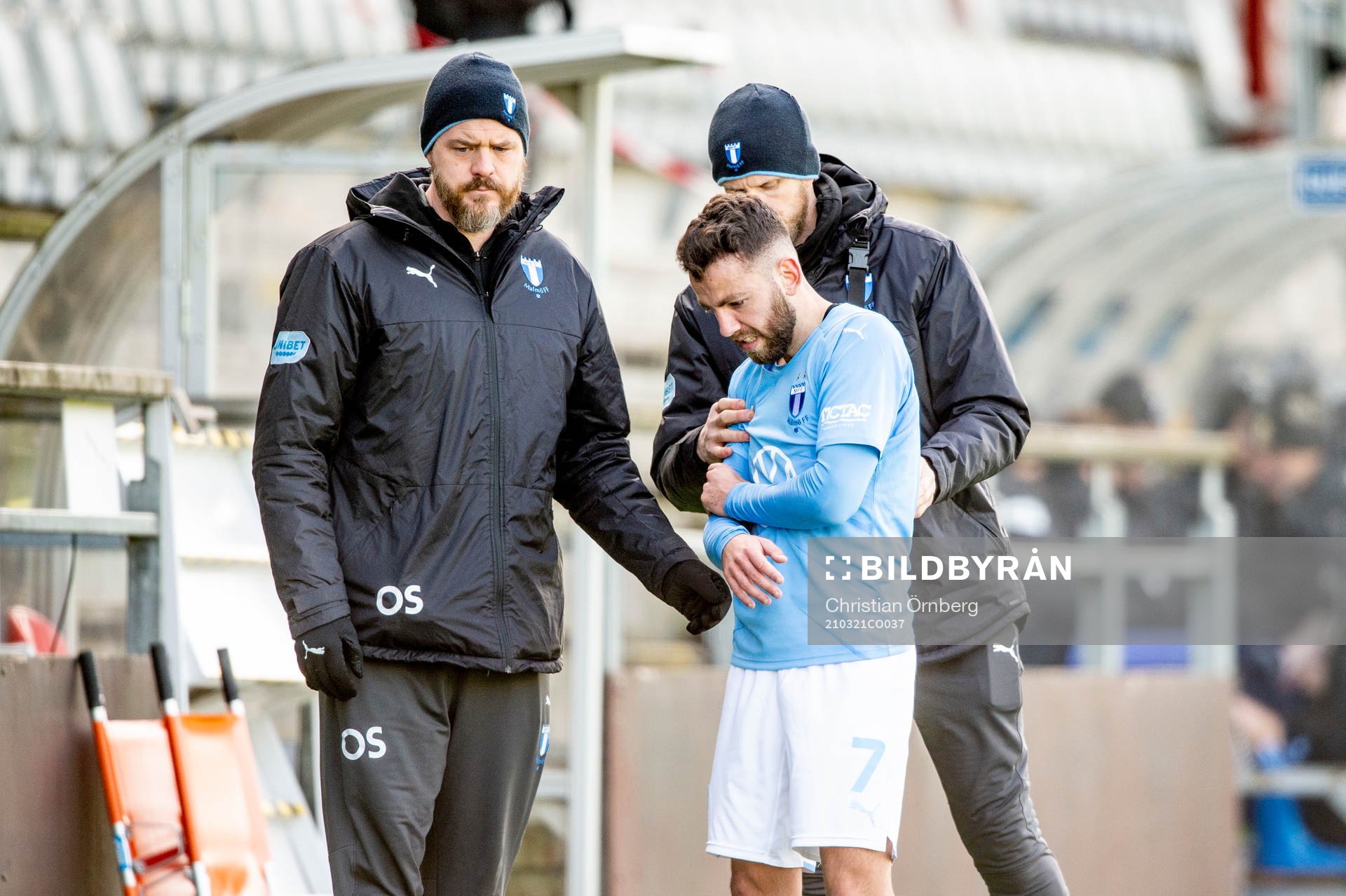 Malmö FFs Erdal Rakip tas omhand