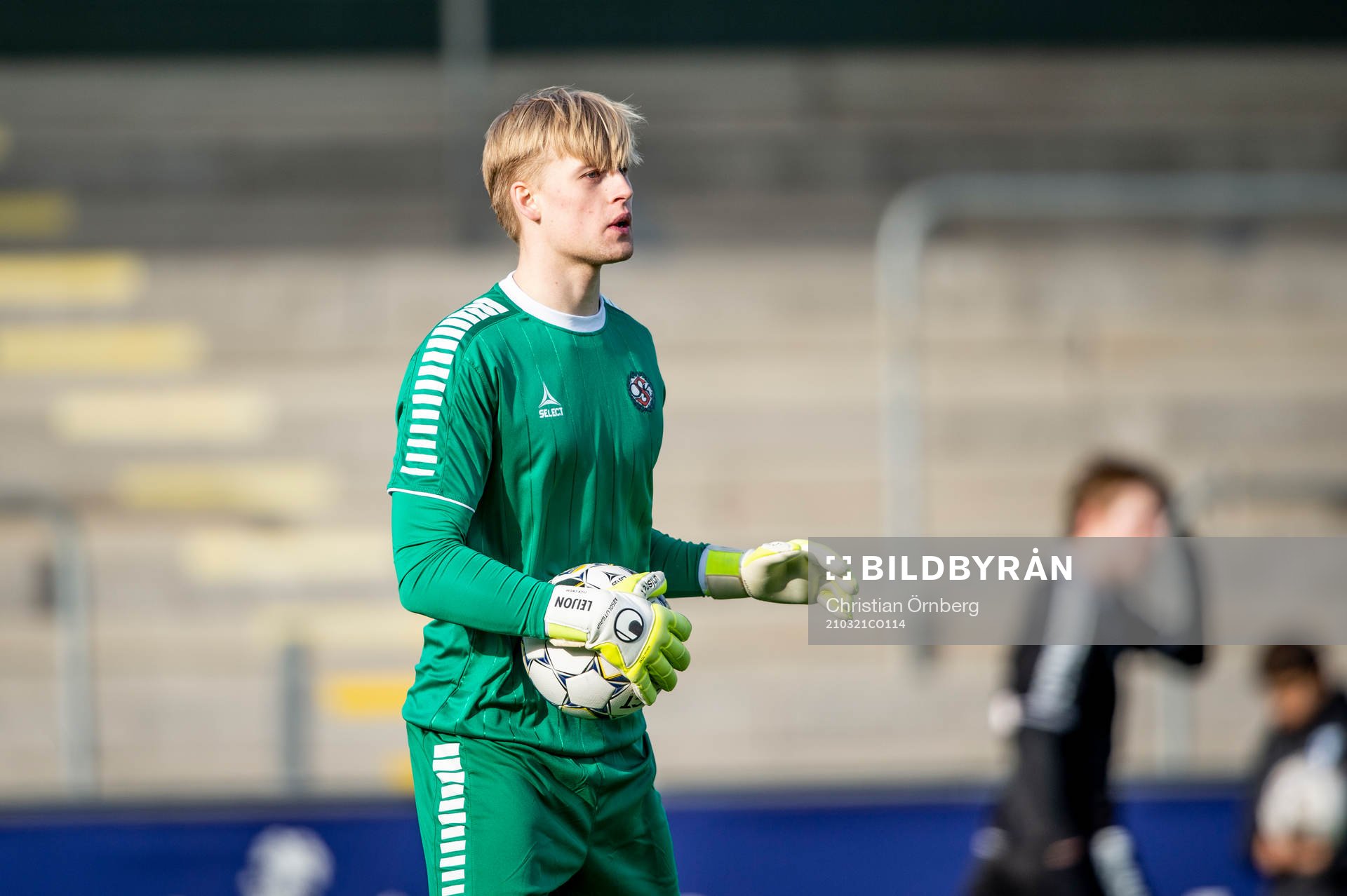 Örebros målvakt Gustav Leijon
