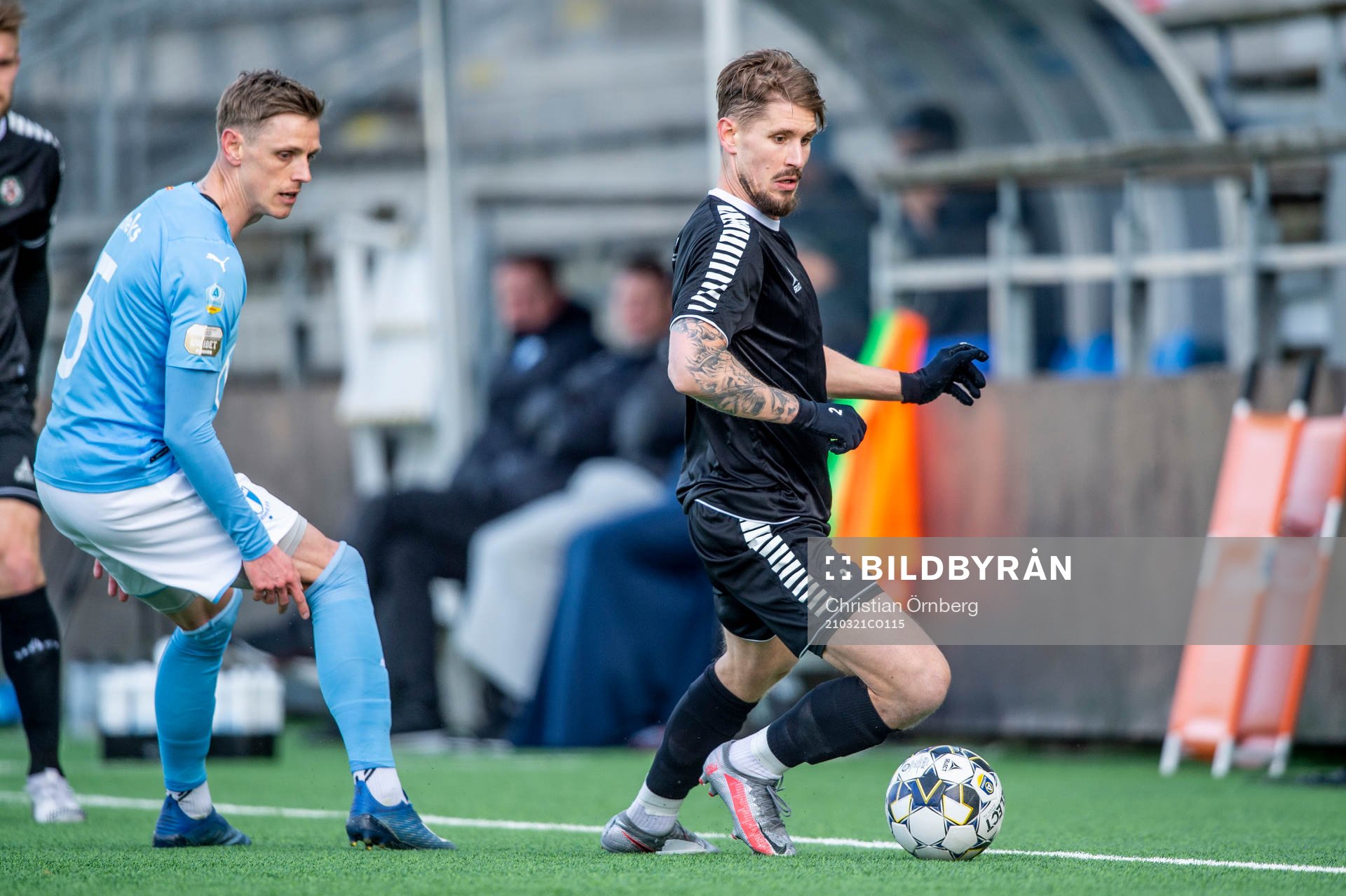 Örebros Daniel Björnqvist mot Malmö FFs Sören Rieks