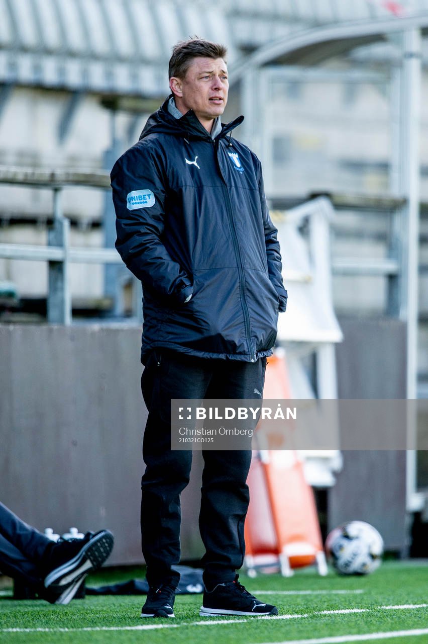 Malmö FFs huvudtränare Jon Dahl Tomasson