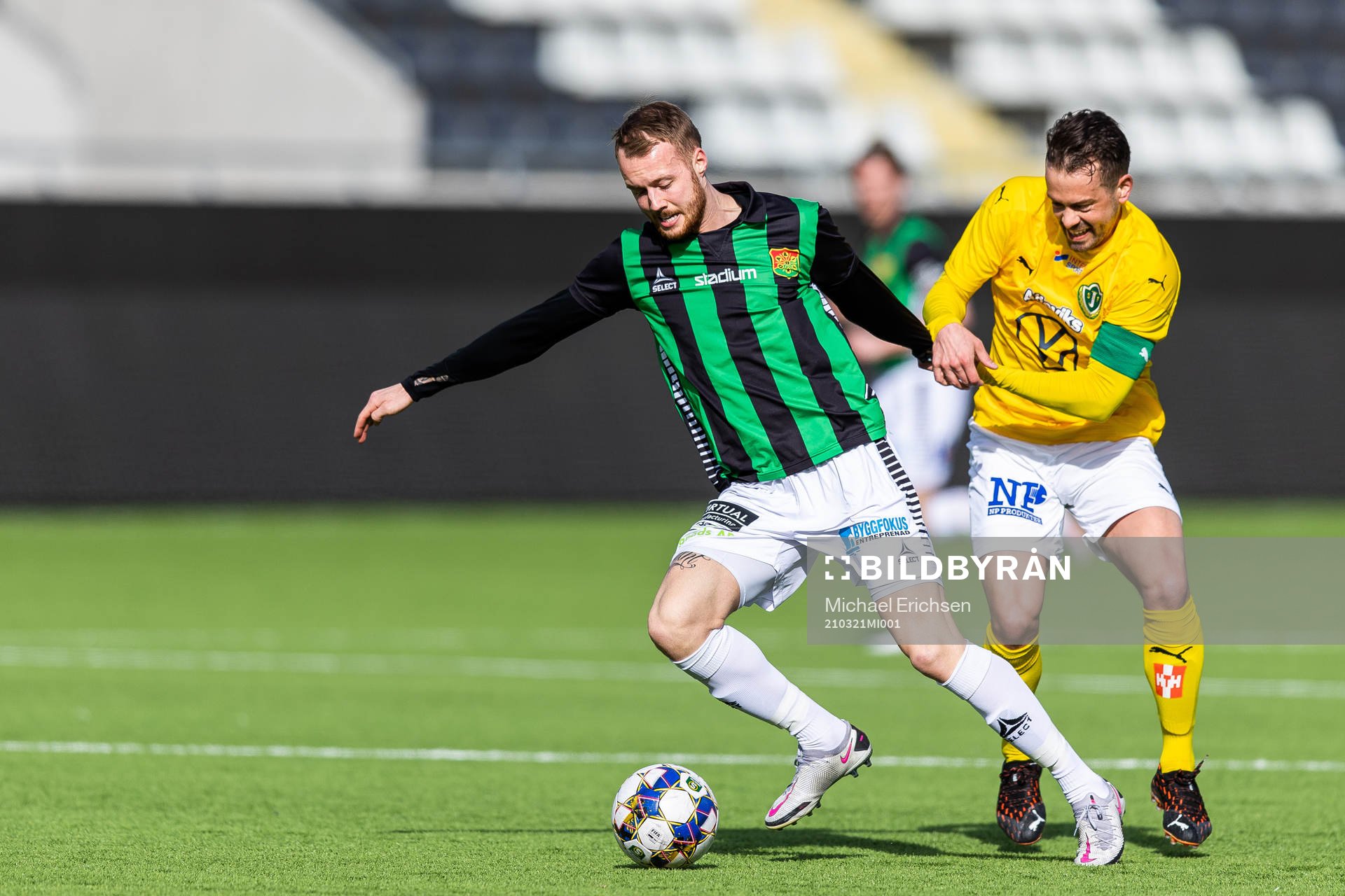 GAIS Daniel Sterner och Jönköpings Fredric Fendrich