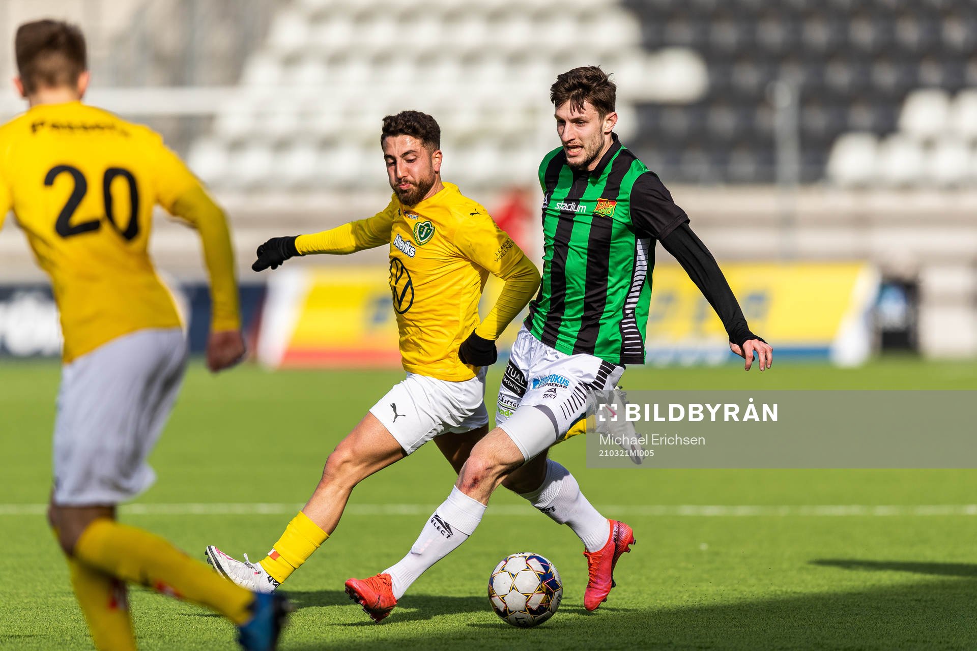 GAIS Adnan Maric och Jönköpings Moustafa Zeidan