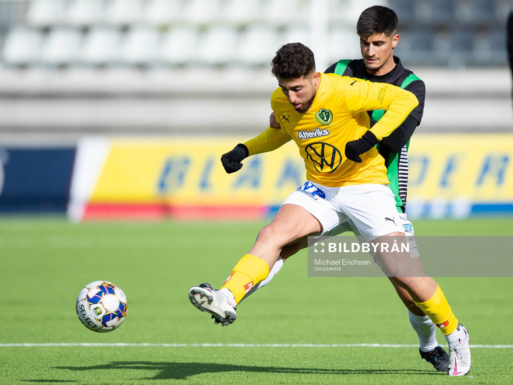 Jönköpings  Moustafa Zeidan och GAIS Emin Grozdanic