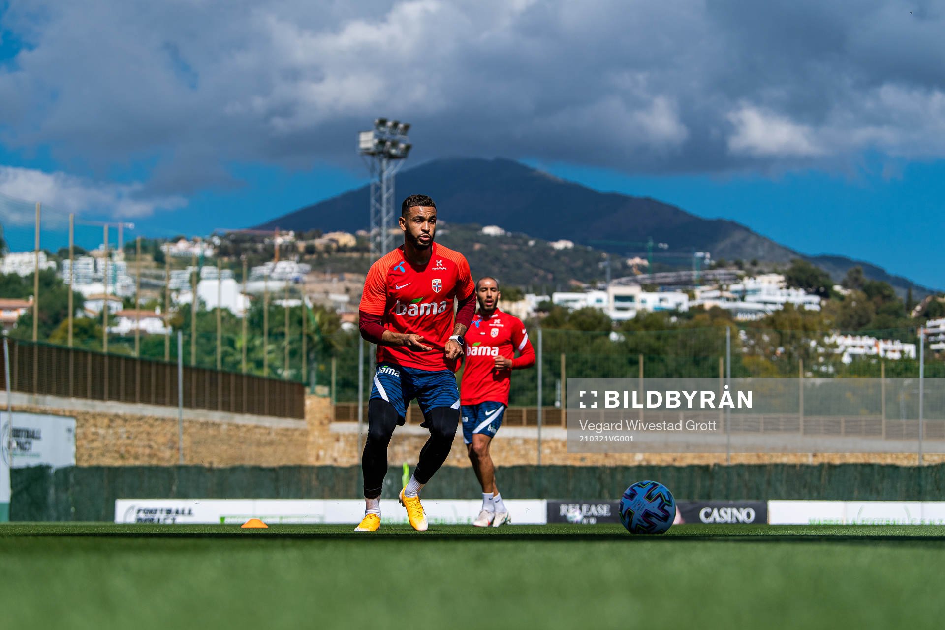 Joshua King of the Norwegian national football team