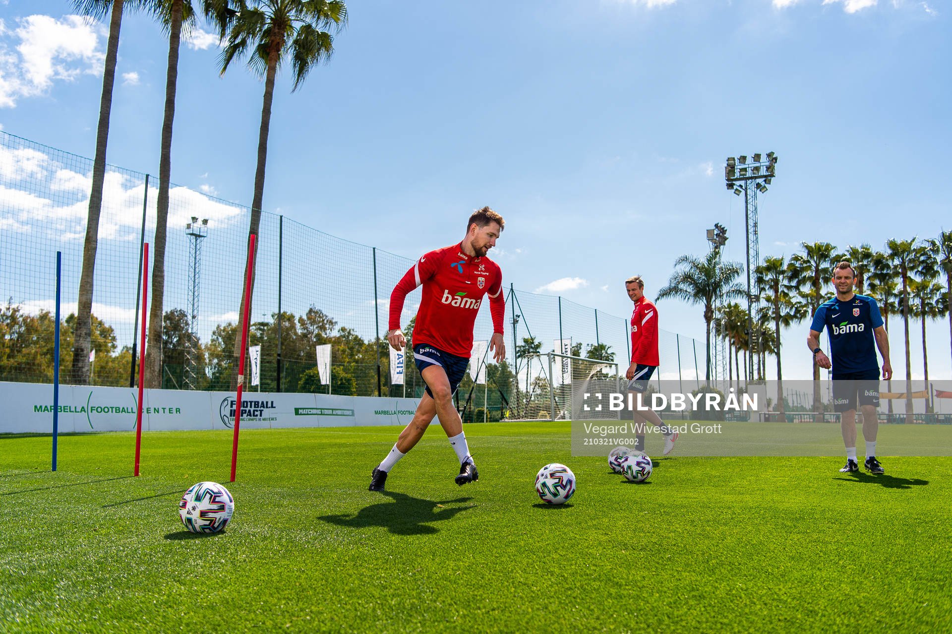 Stefan Strandberg of the Norwegian national football team