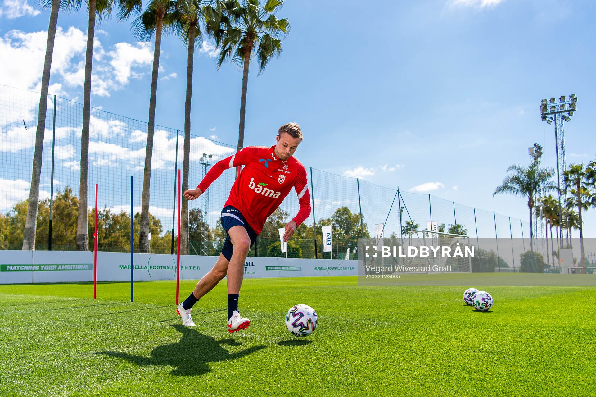 Stian Gregersen of the Norwegian national football team