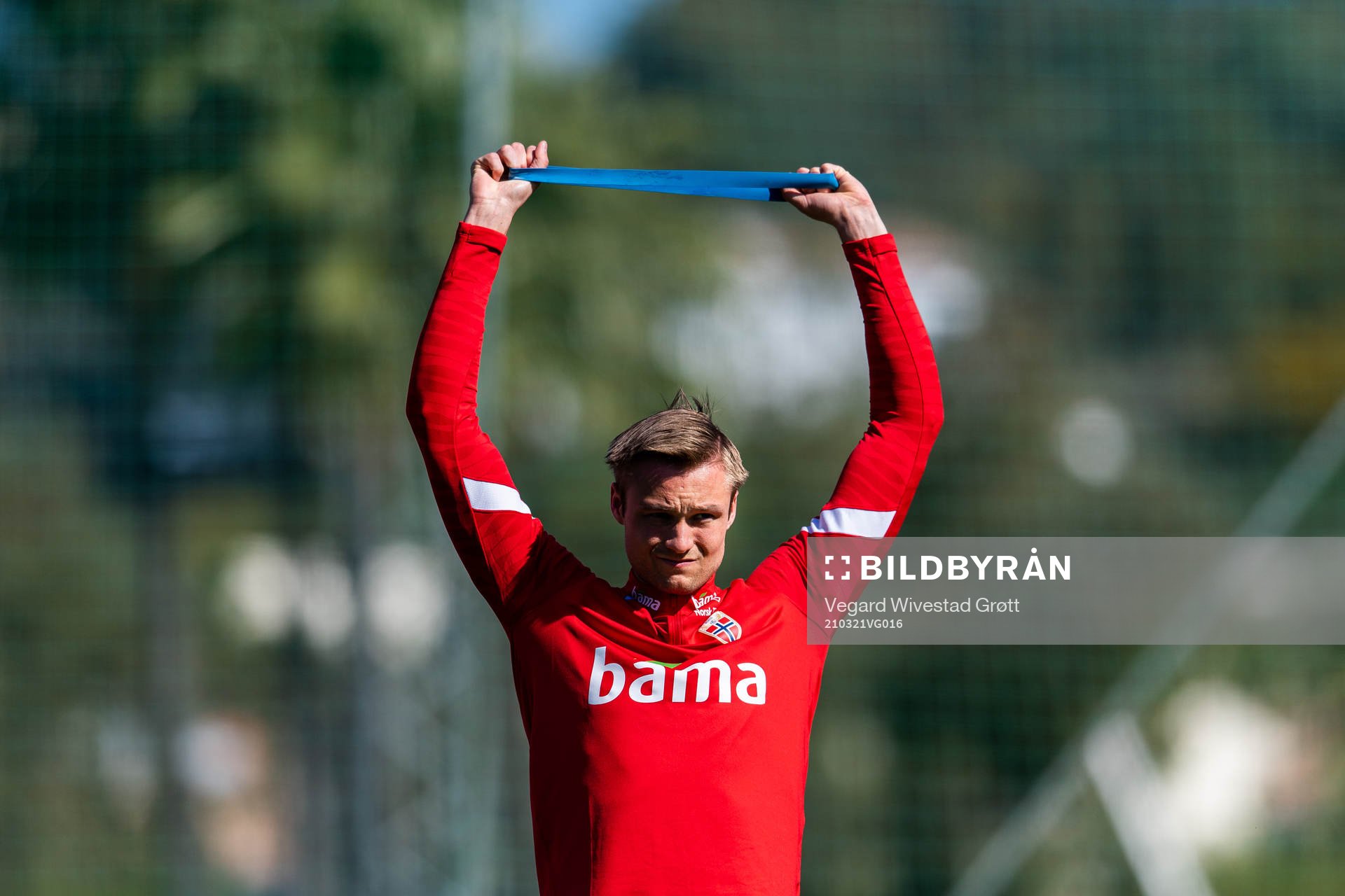 Stian Gregersen of the Norwegian national football team