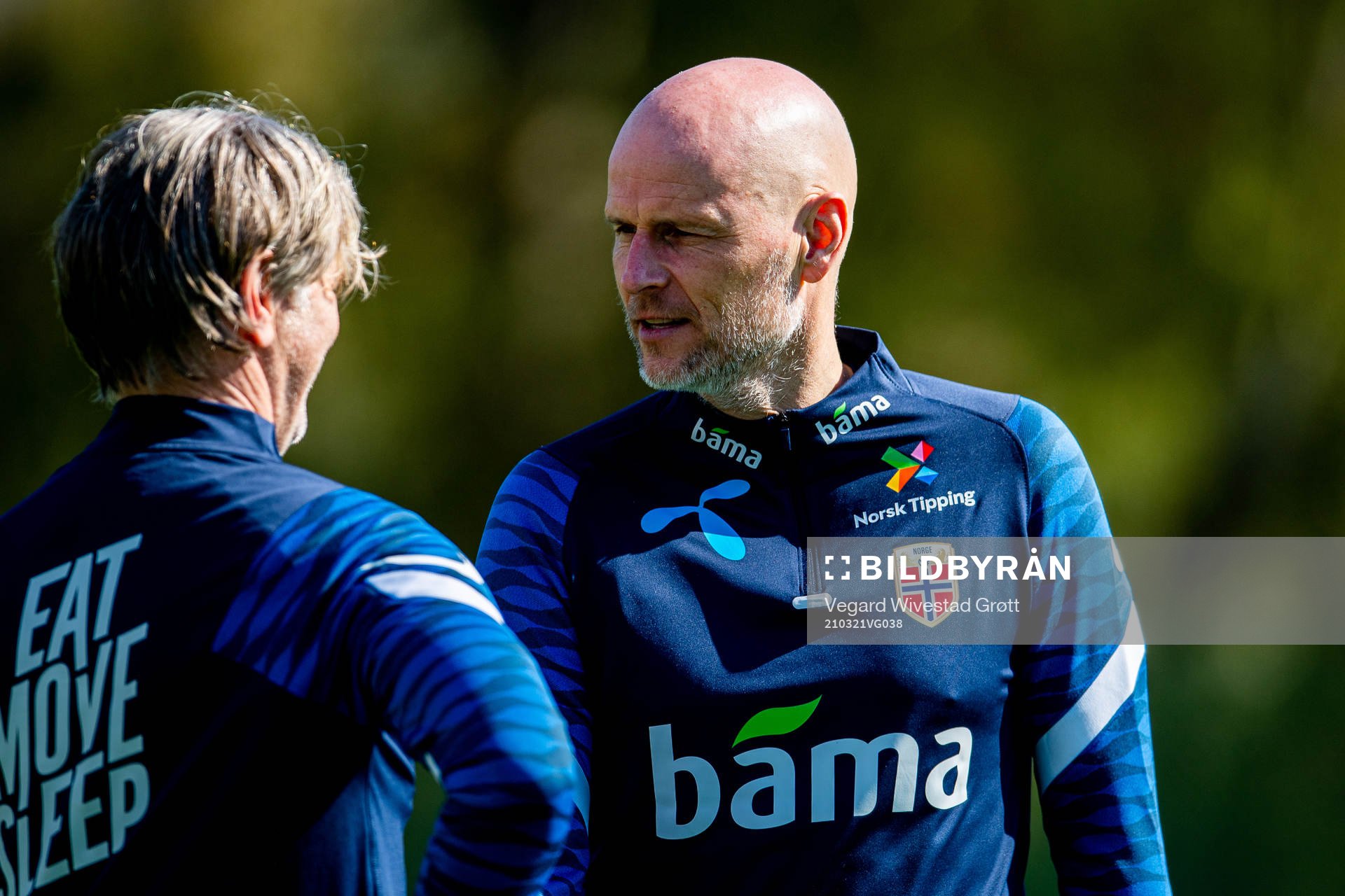 Ståle Solbakken, head coach of the Norwegian national