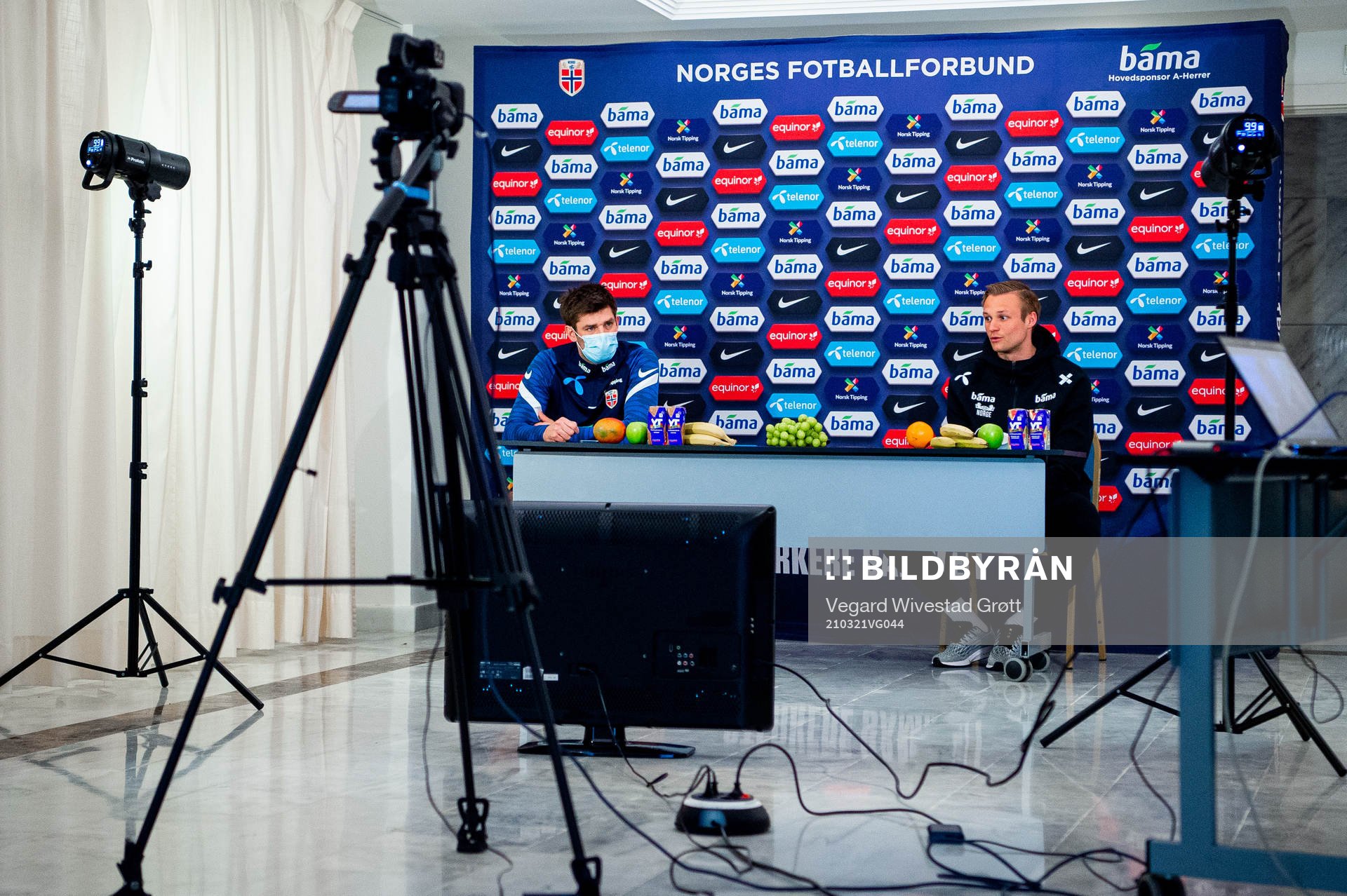 Morten Morisbak Skjønsberg, press officer, and Stian