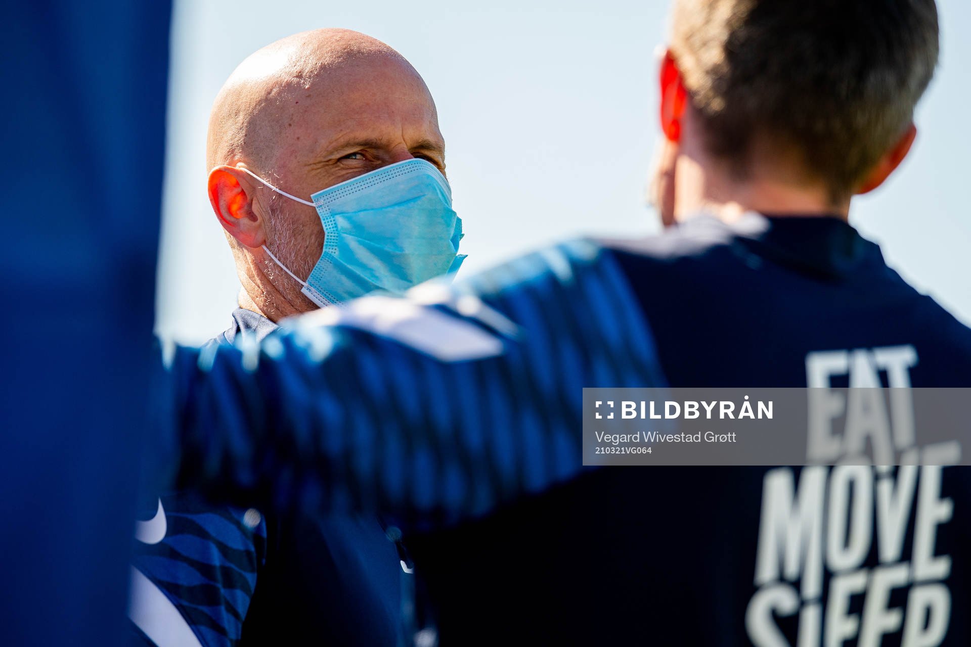 Ståle Solbakken, head coach of the Norwegian national